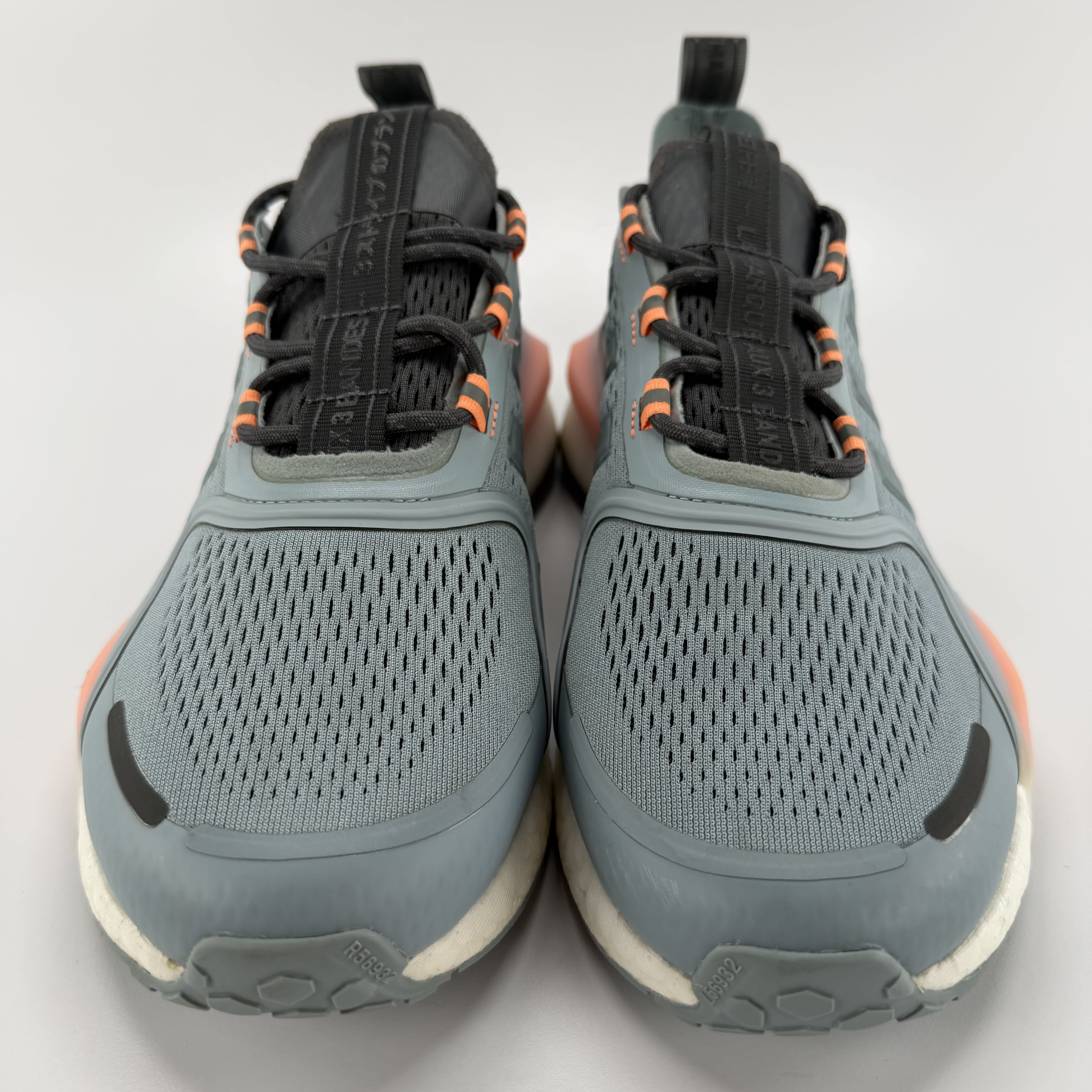 495765 adidas NMD V3 Magic Grey Beam Orange