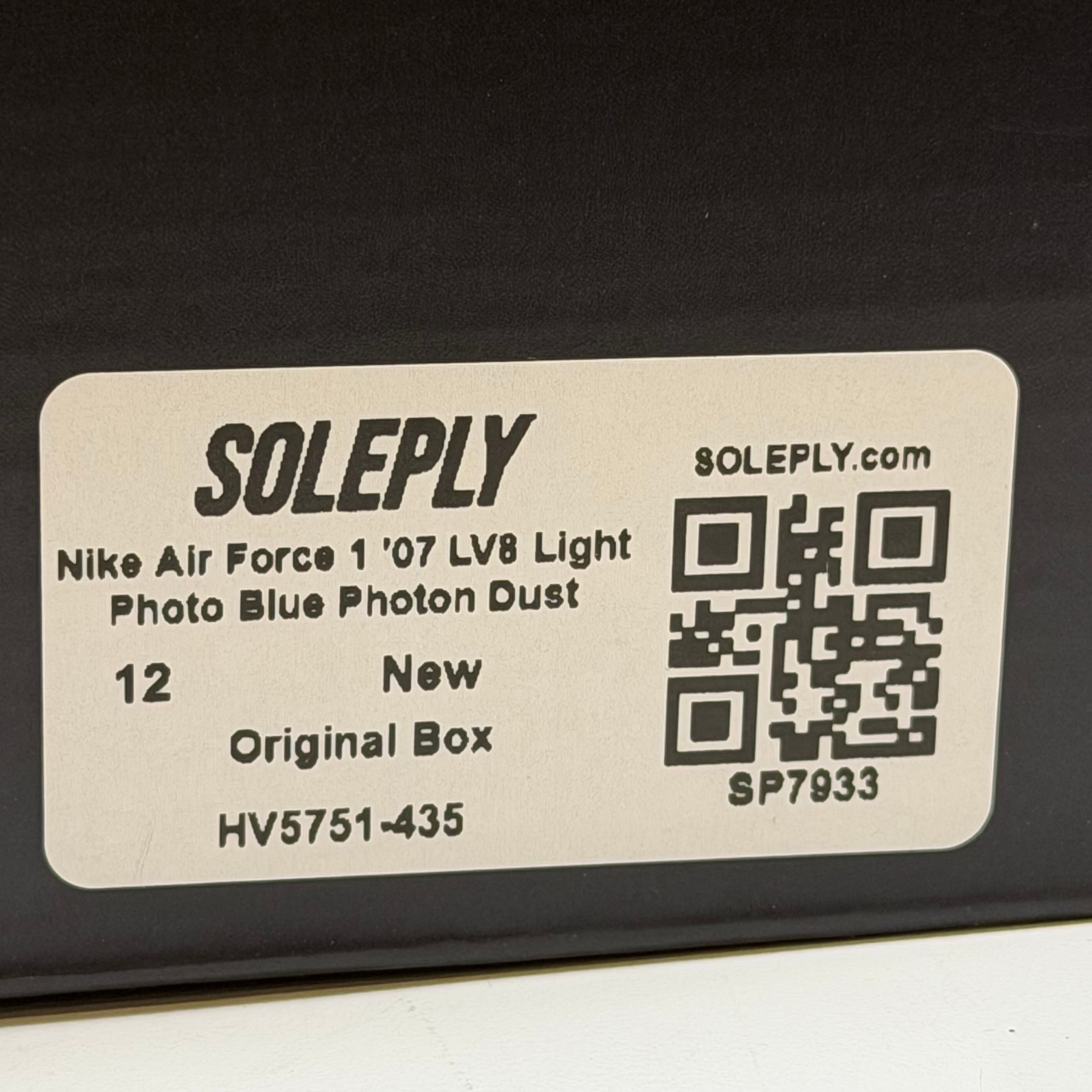 SP7933 Nike Air Force 1 '07 LV8 Light Photo Blue Photon Dust Racer Blue Multi-Color