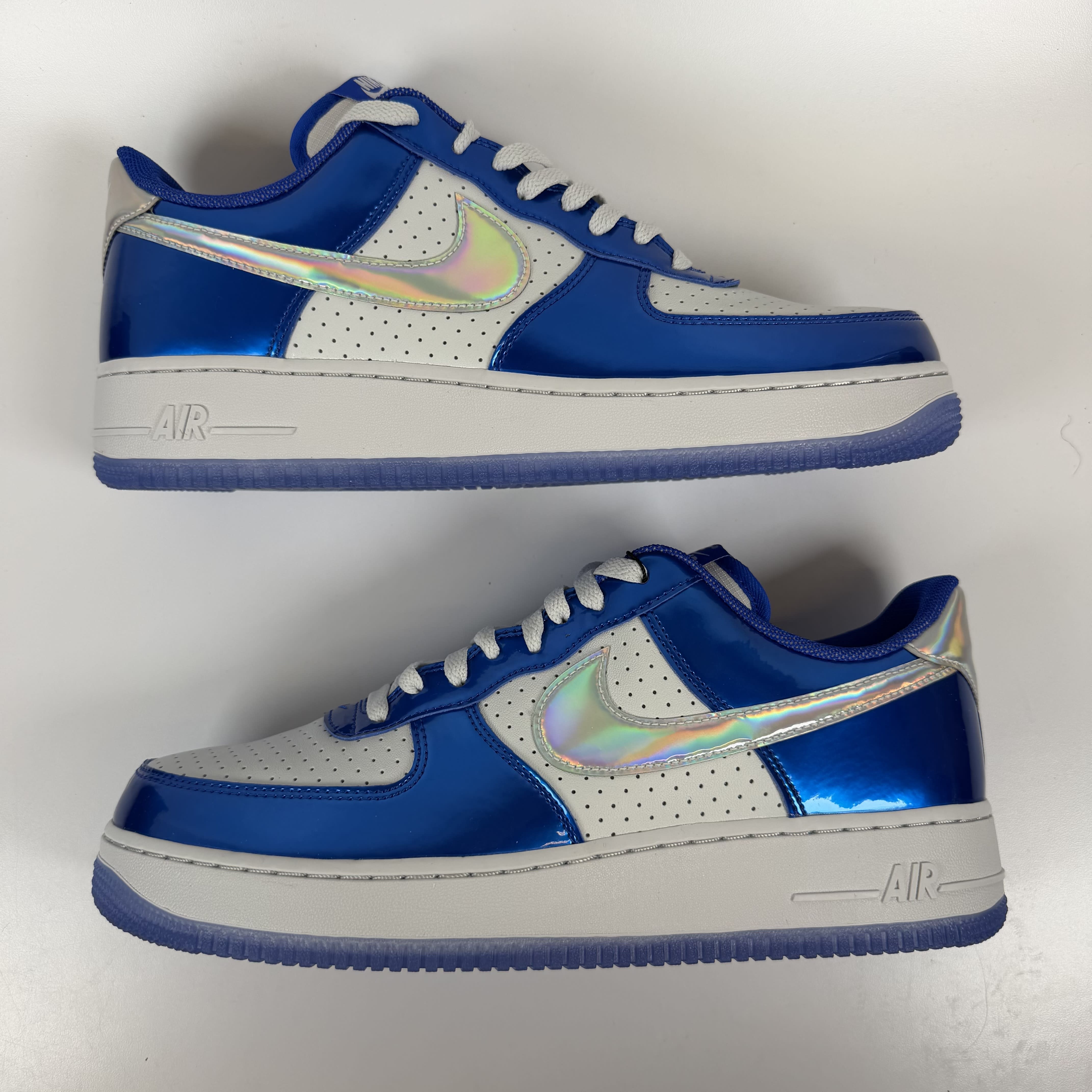 SP7933 Nike Air Force 1 '07 LV8 Light Photo Blue Photon Dust Racer Blue Multi-Color