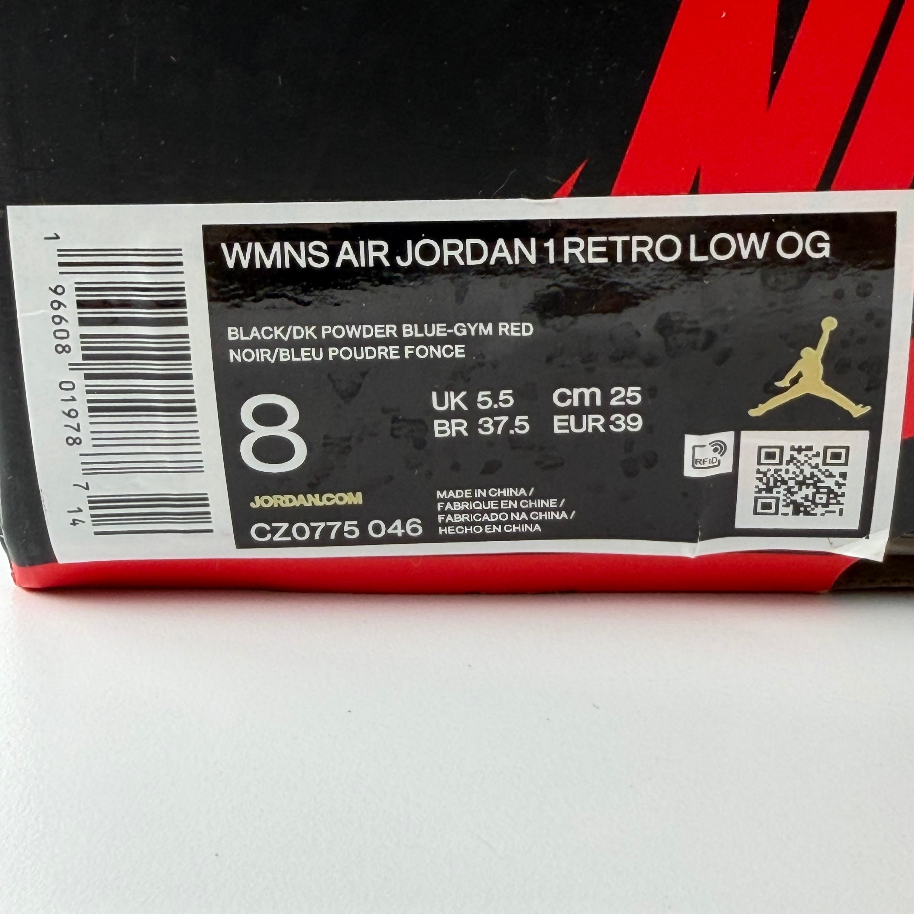 275763 Jordan 1 Retro Low OG UNC to Chicago (Women's)