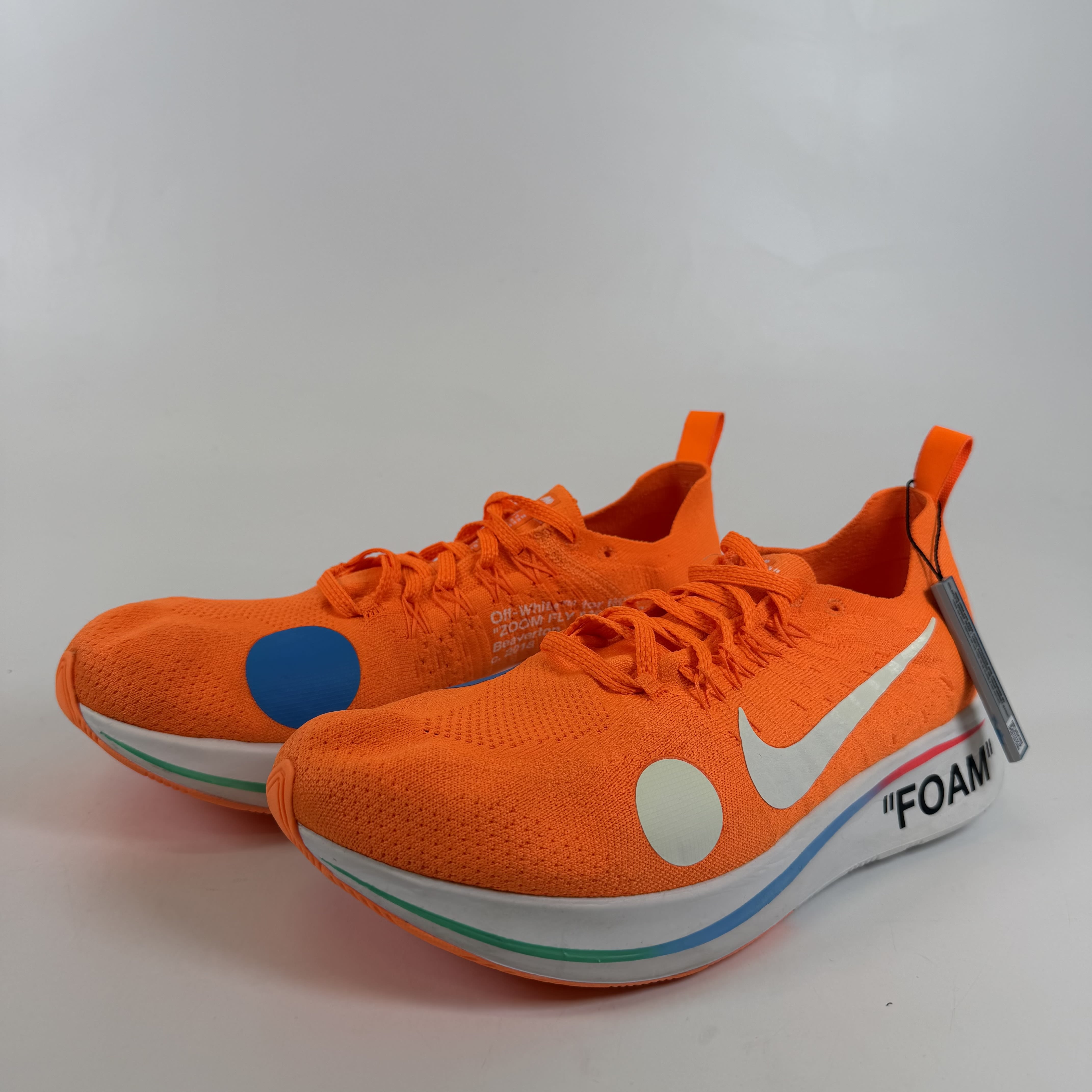SP14577 Nike Zoom Fly Mercurial Off-White Total Orange