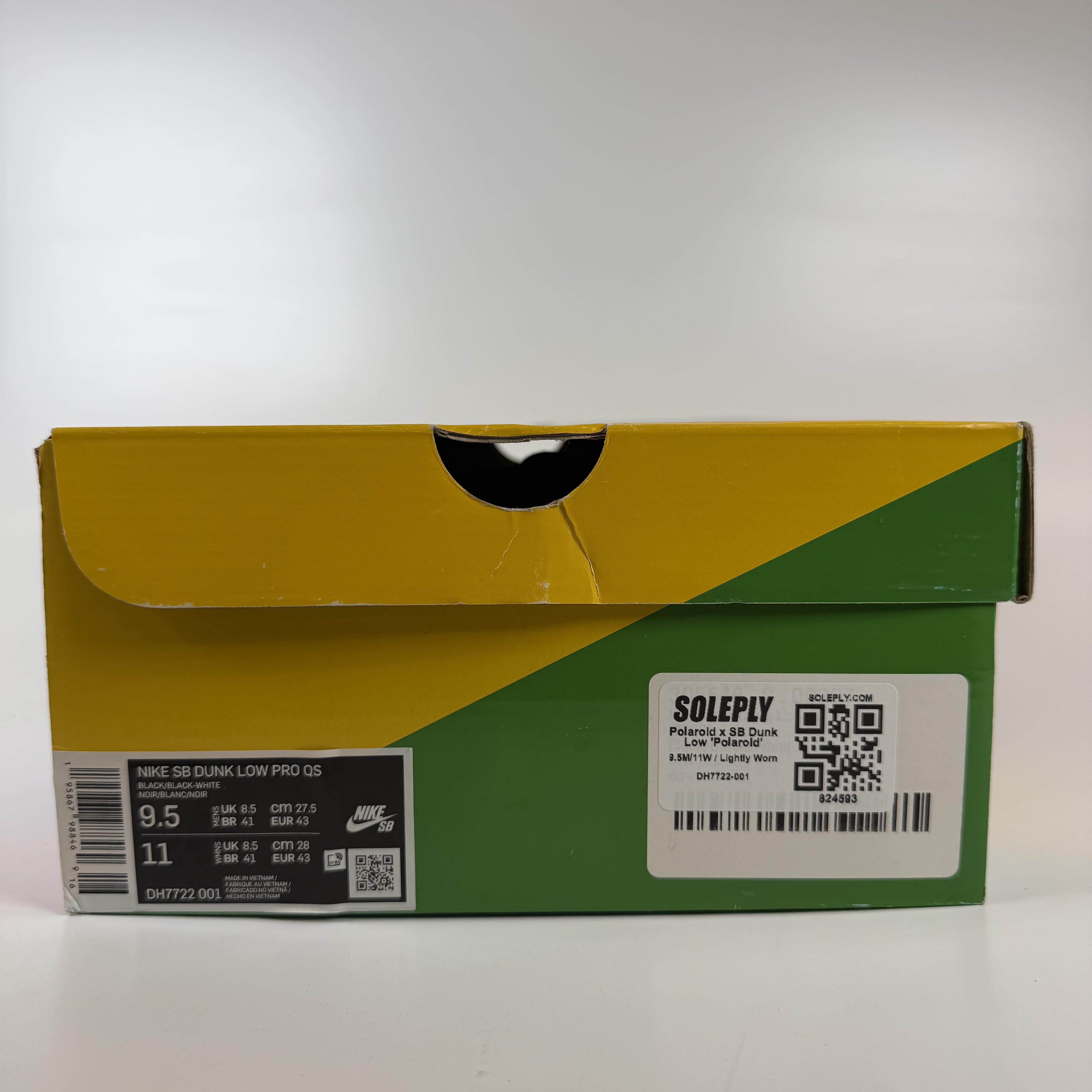 824593 Polaroid x SB Dunk Low 'Polaroid'