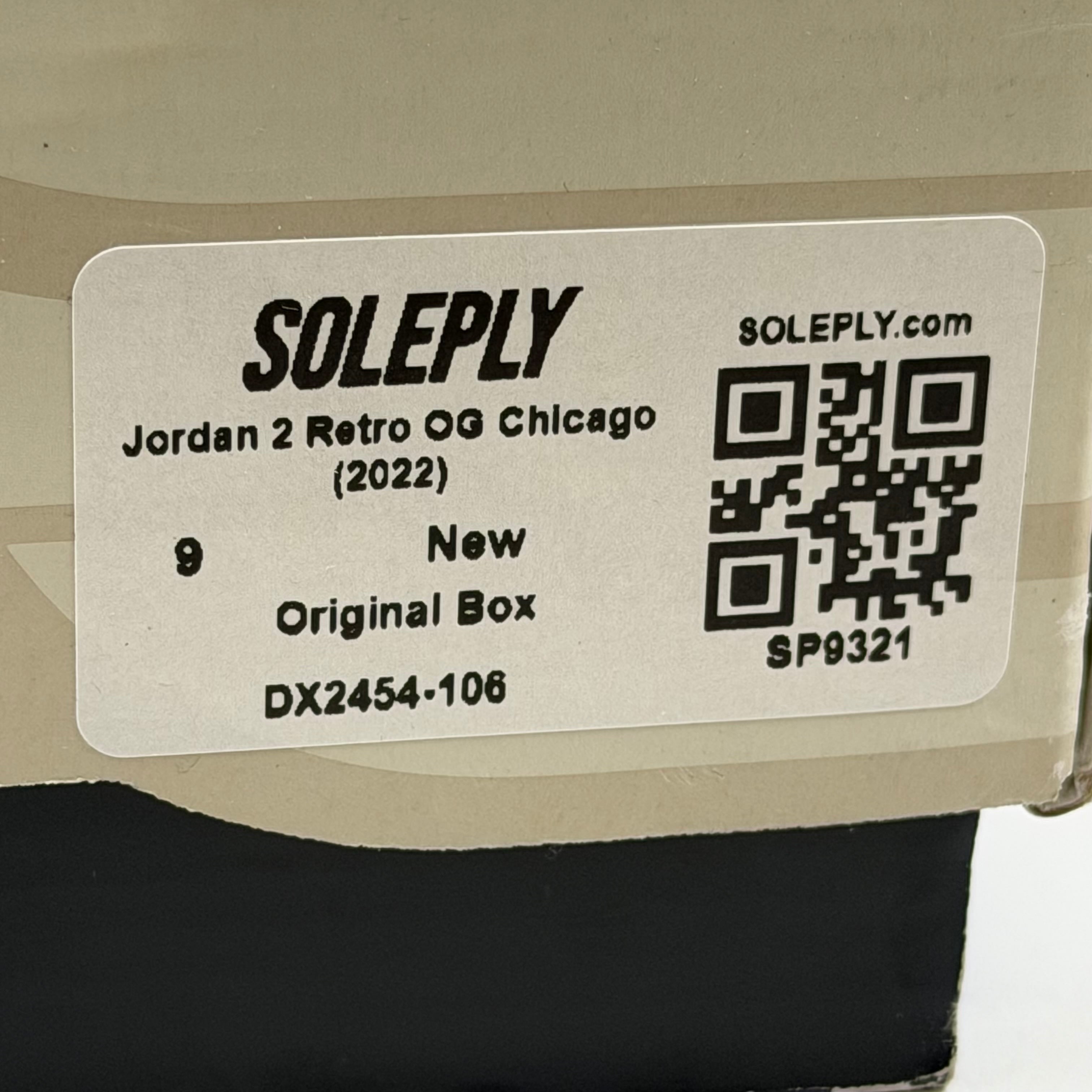SP9321 Jordan 2 Retro OG Chicago (2022)