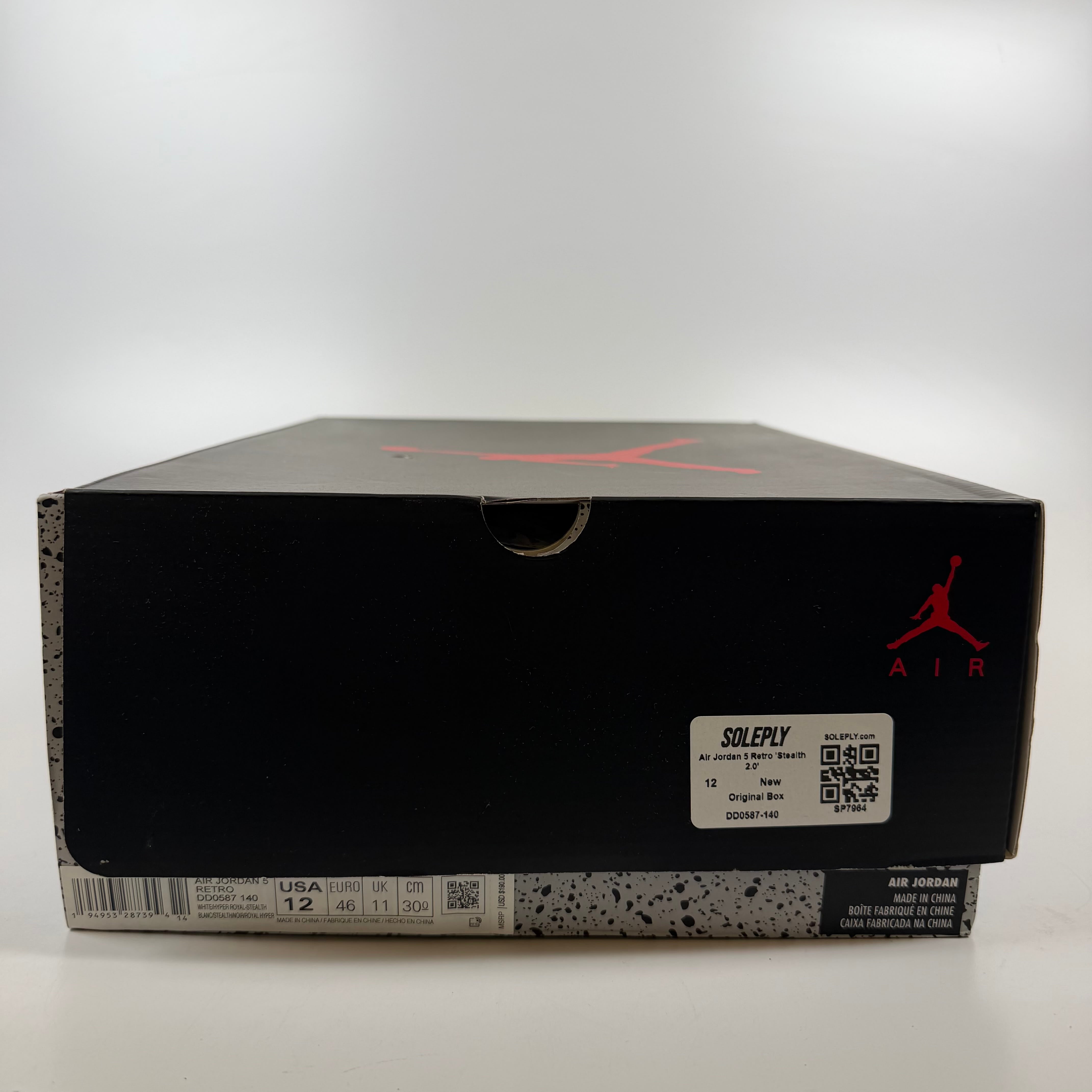 SP7964 Air Jordan 5 Retro 'Stealth 2.0'