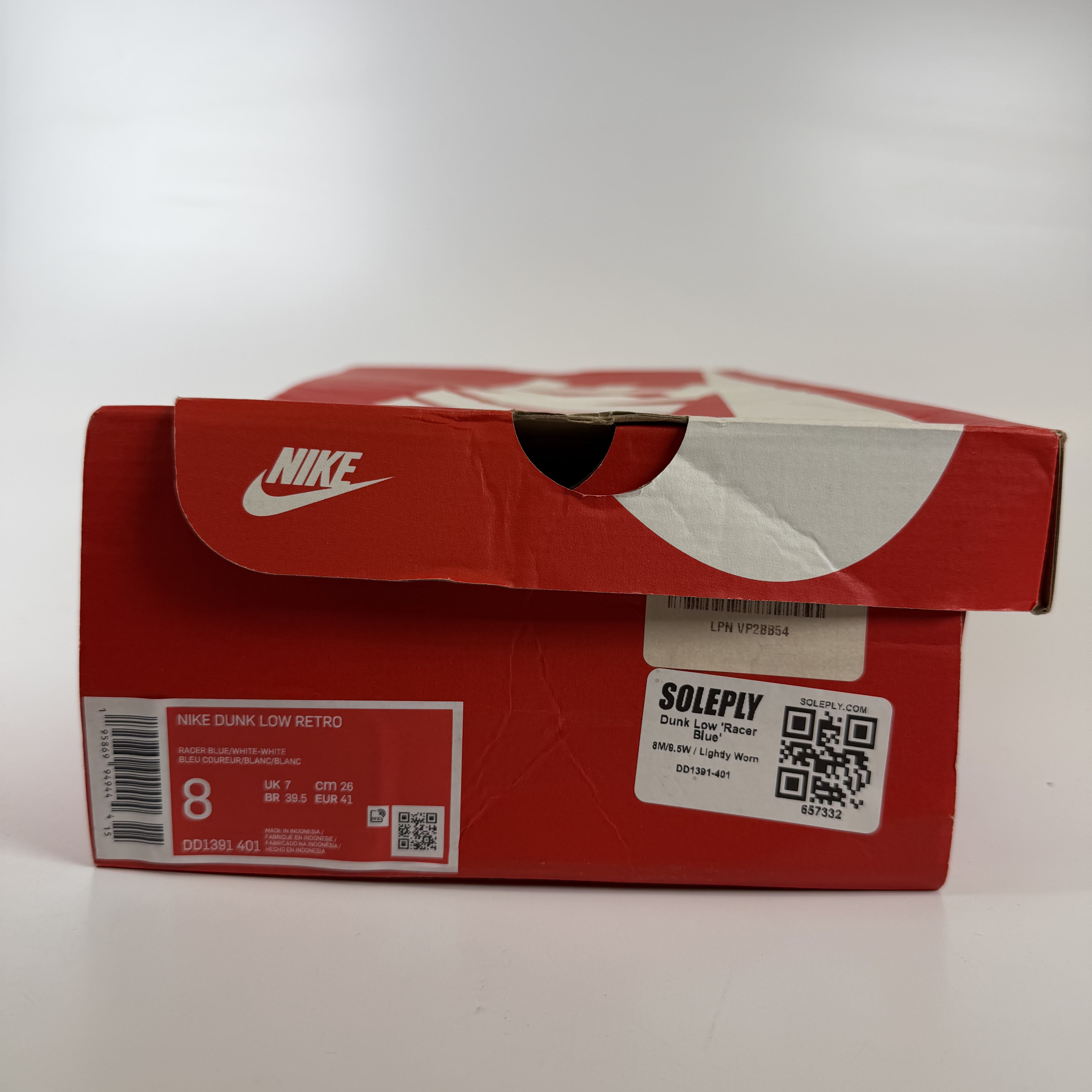 657332 Nike Dunk Low Racer Blue White