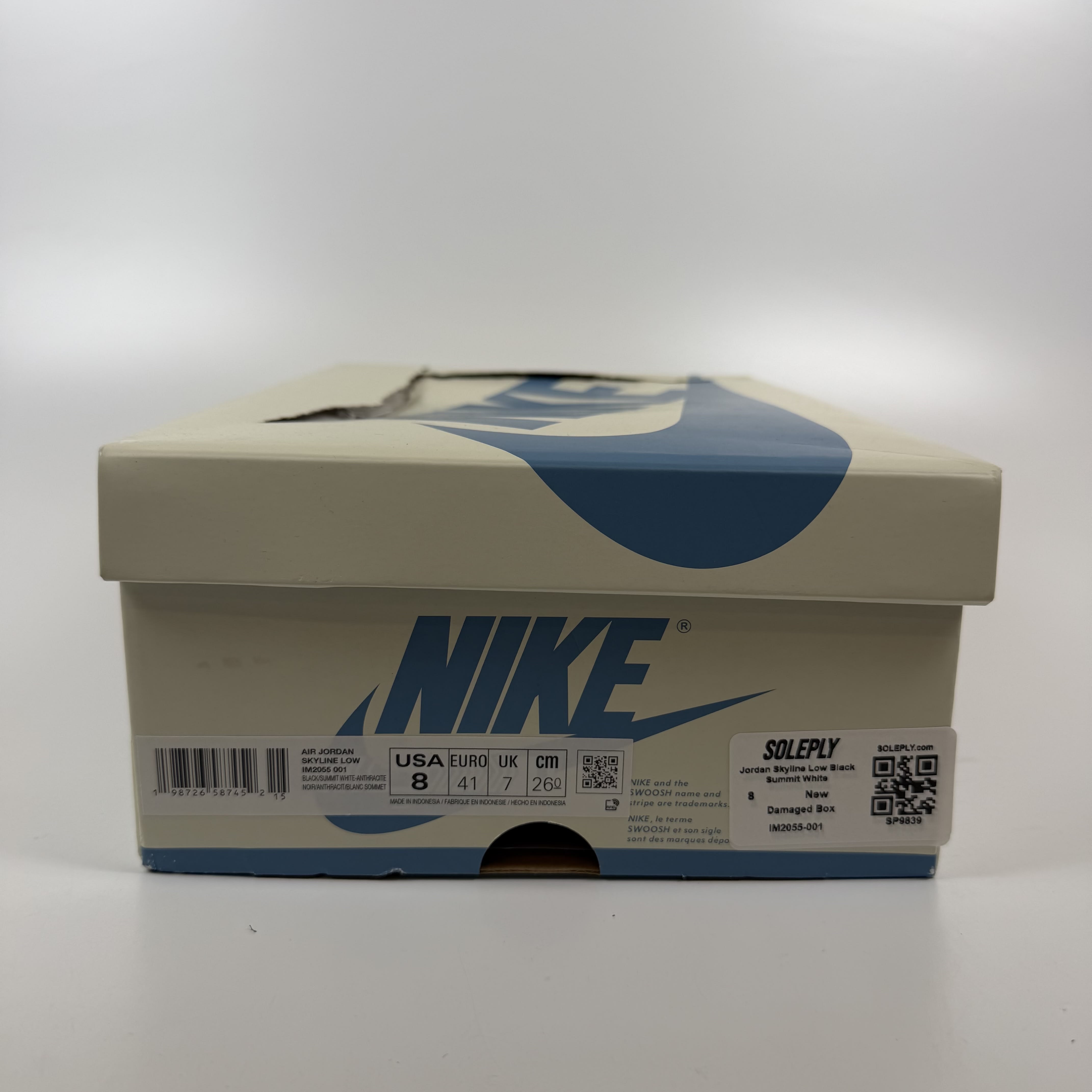 SP9839 Jordan Skyline Low Black Summit White