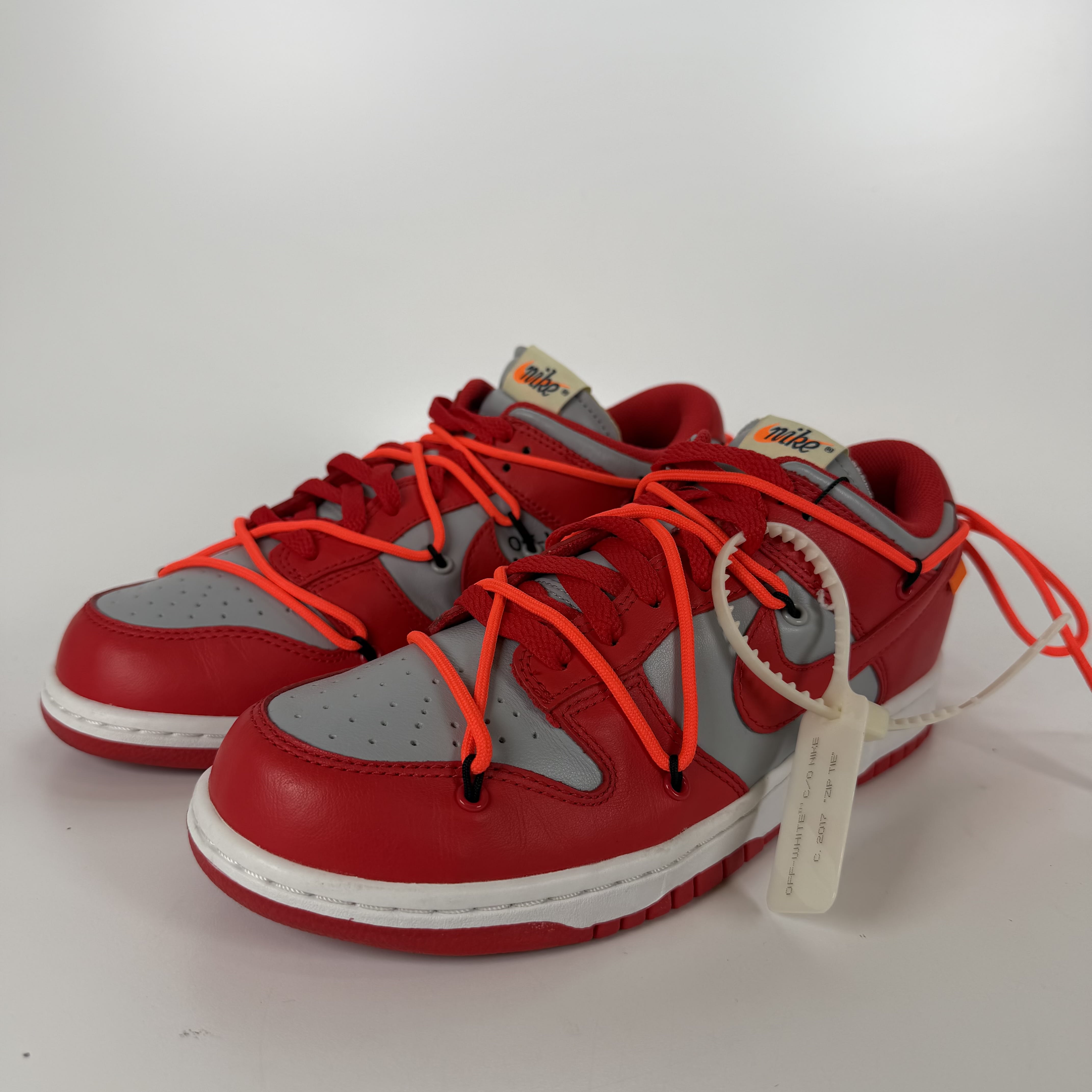 SP4124 Nike Dunk Low Off-White University Red
