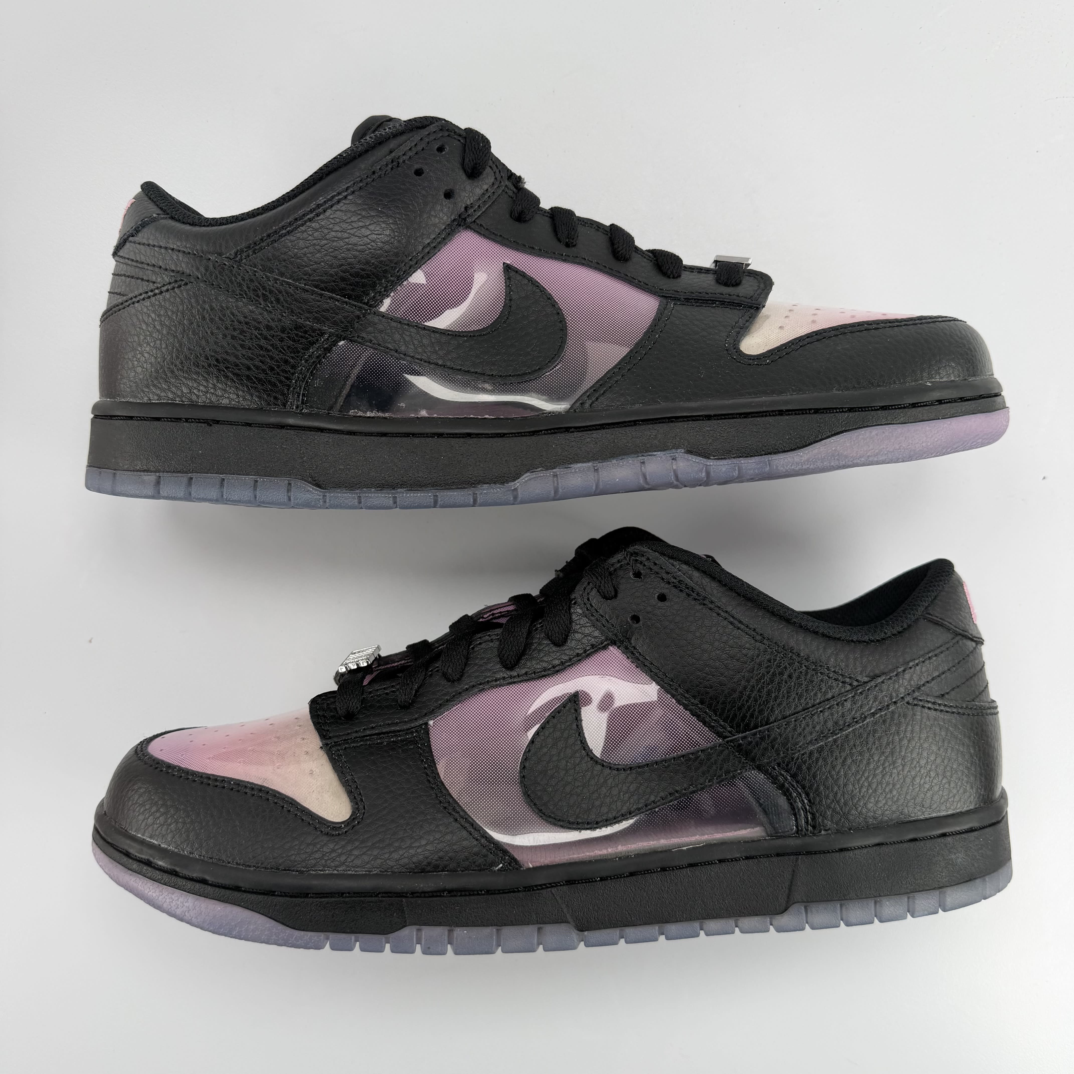 780594 Nike Dunk Low Retro Transparent Black Pink Rise