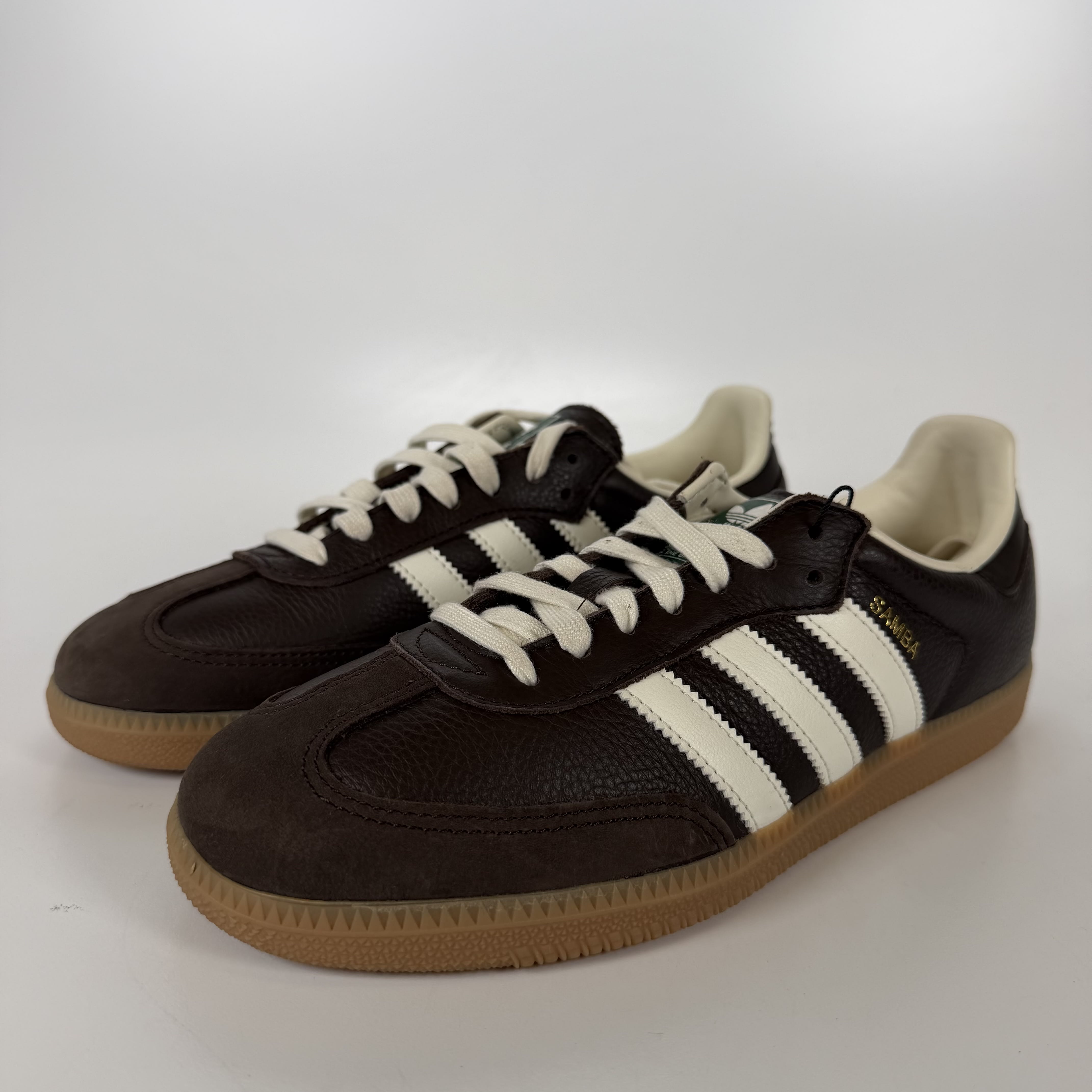 SP4335 adidas Samba OG Dark Brown Off White Gum