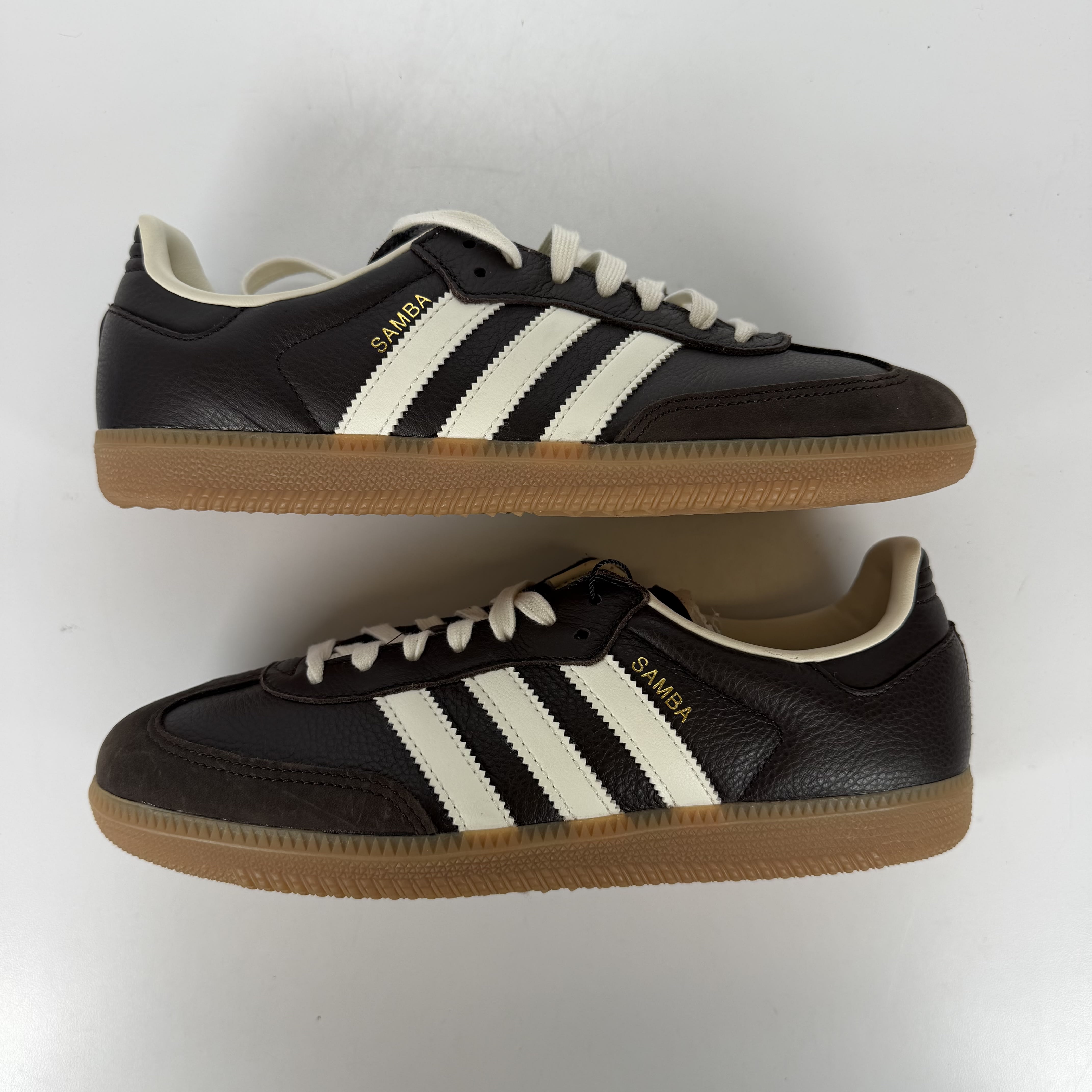 SP4335 adidas Samba OG Dark Brown Off White Gum