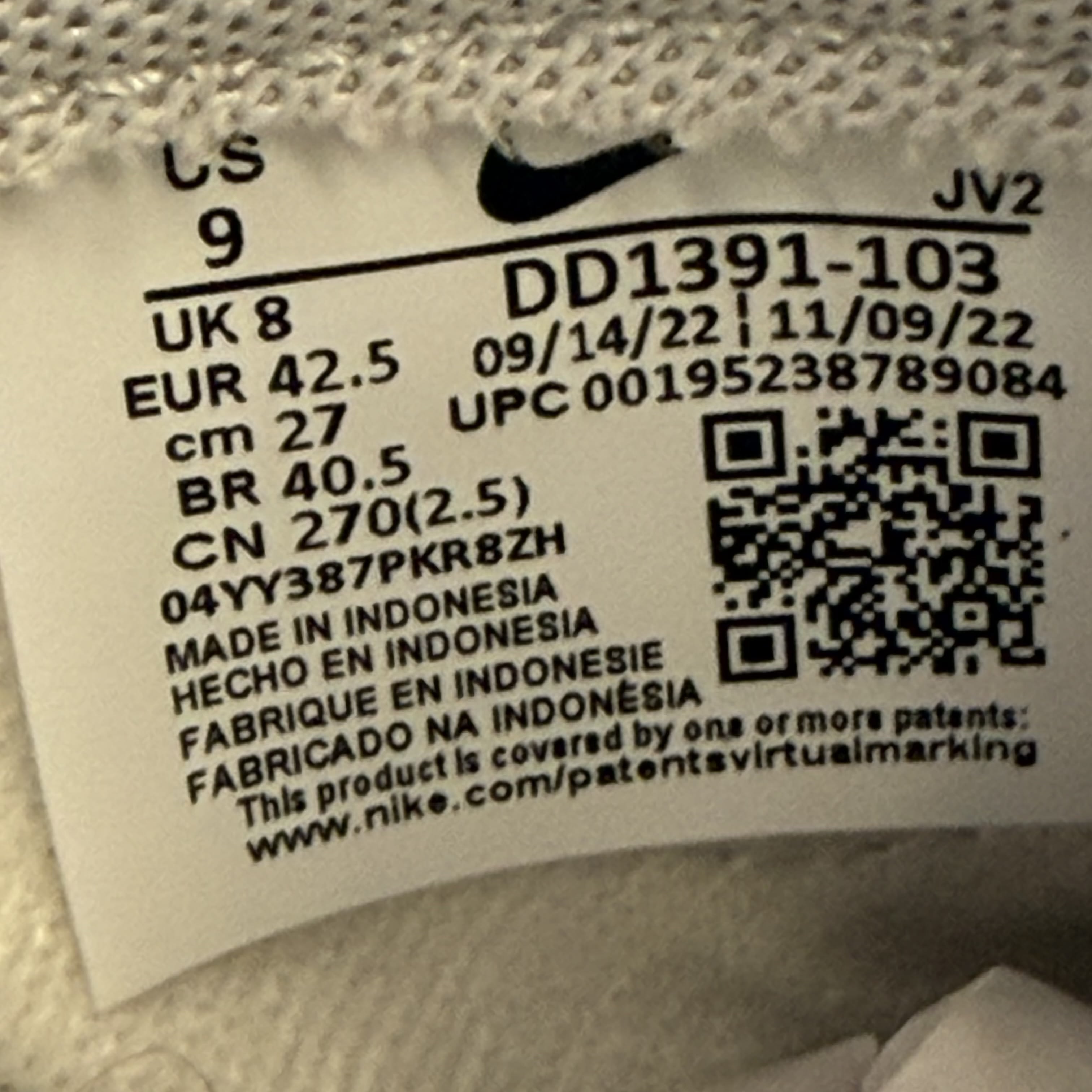735132 Nike Dunk Low Grey Fog