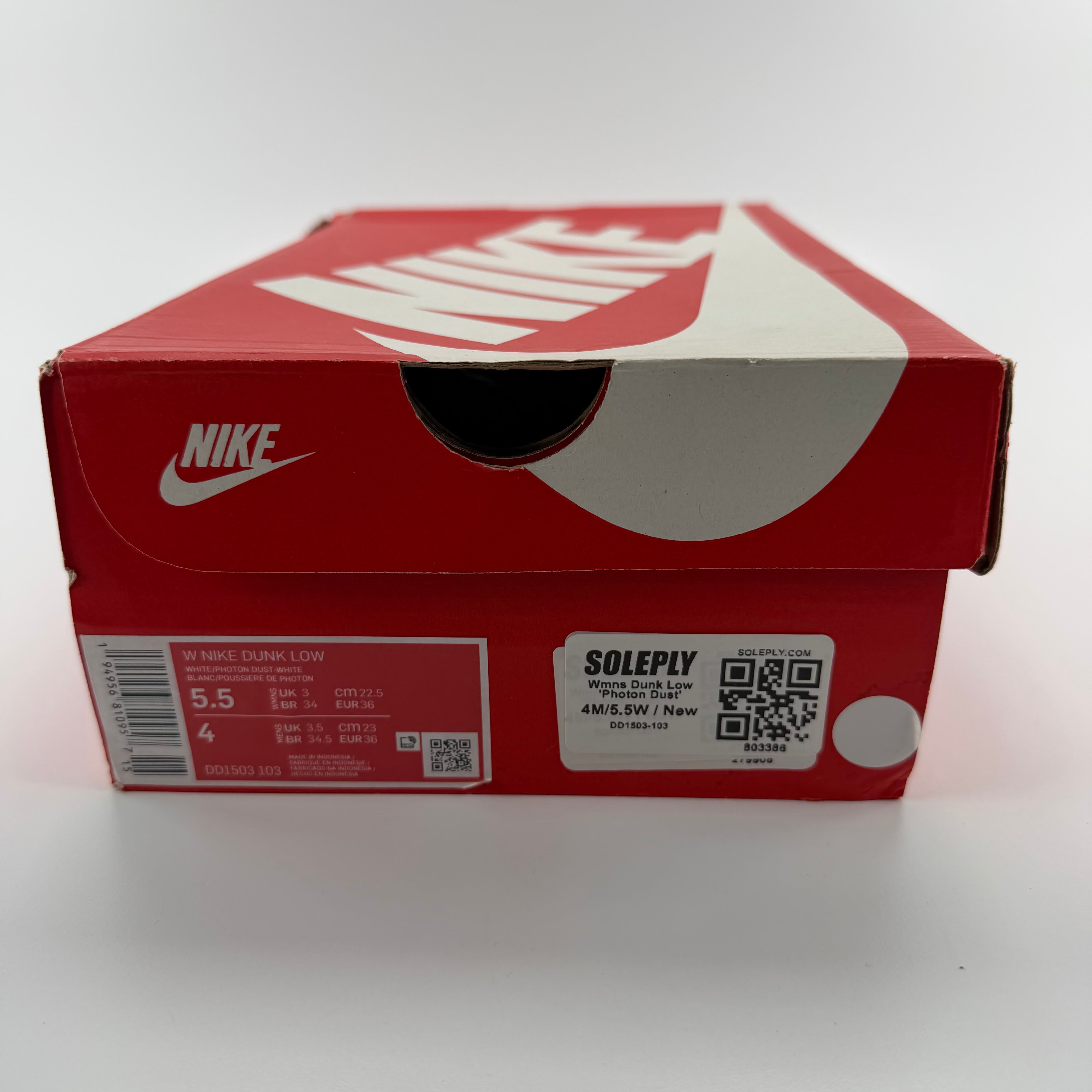 803386 Nike Dunk Low Photon Dust (Women's)