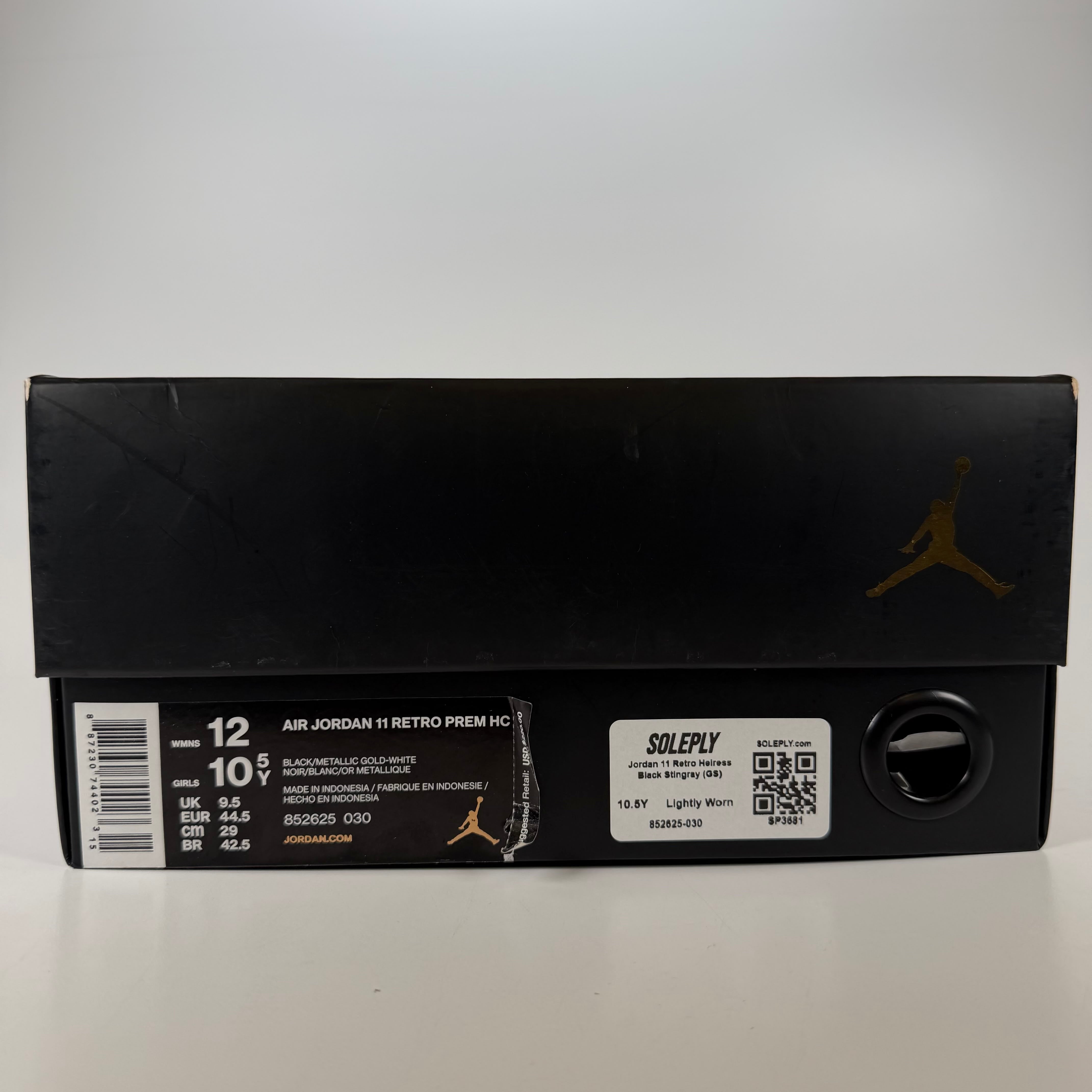 SP3681 Jordan 11 Retro Heiress Black Stingray (GS)