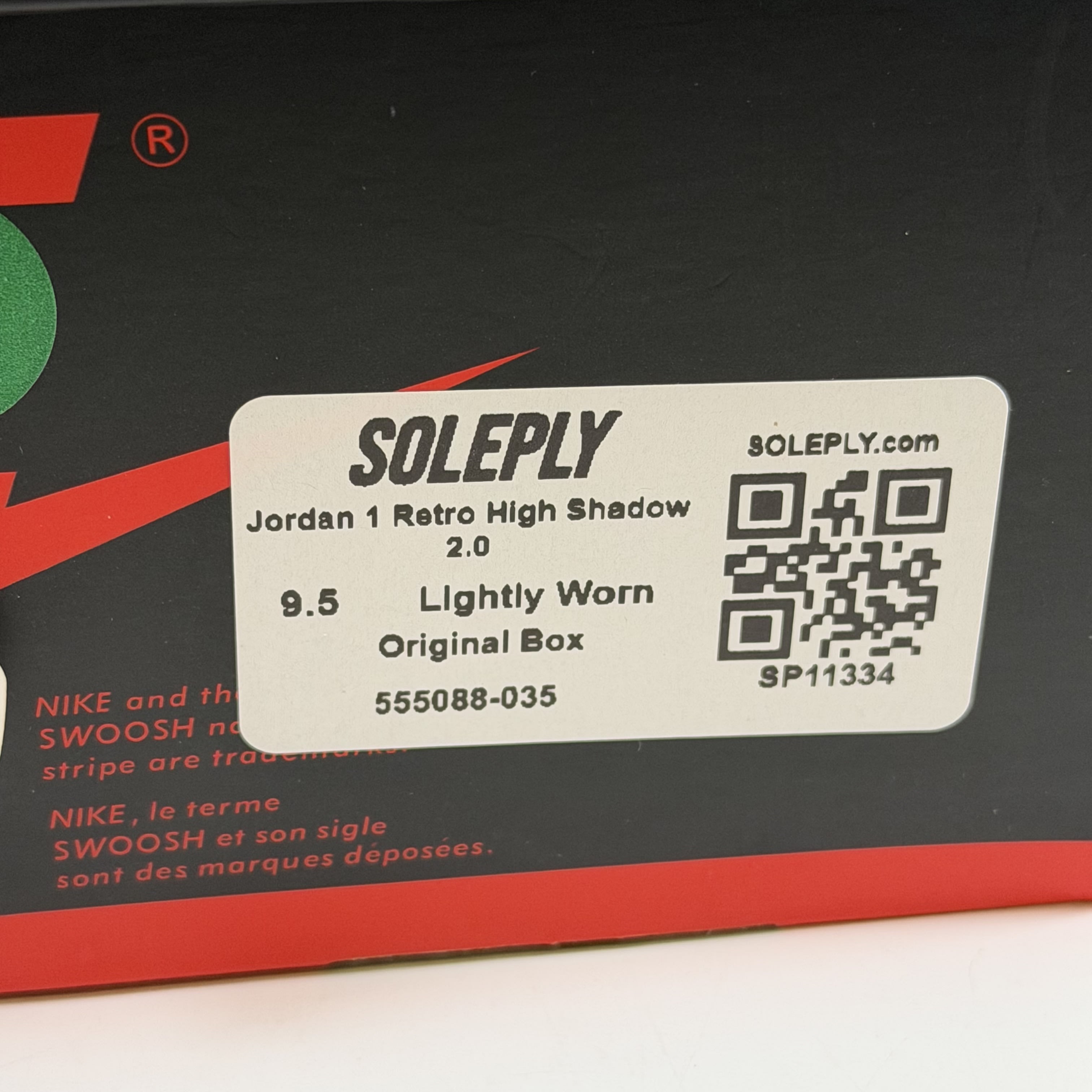 SP11334 Jordan 1 Retro High Shadow 2.0