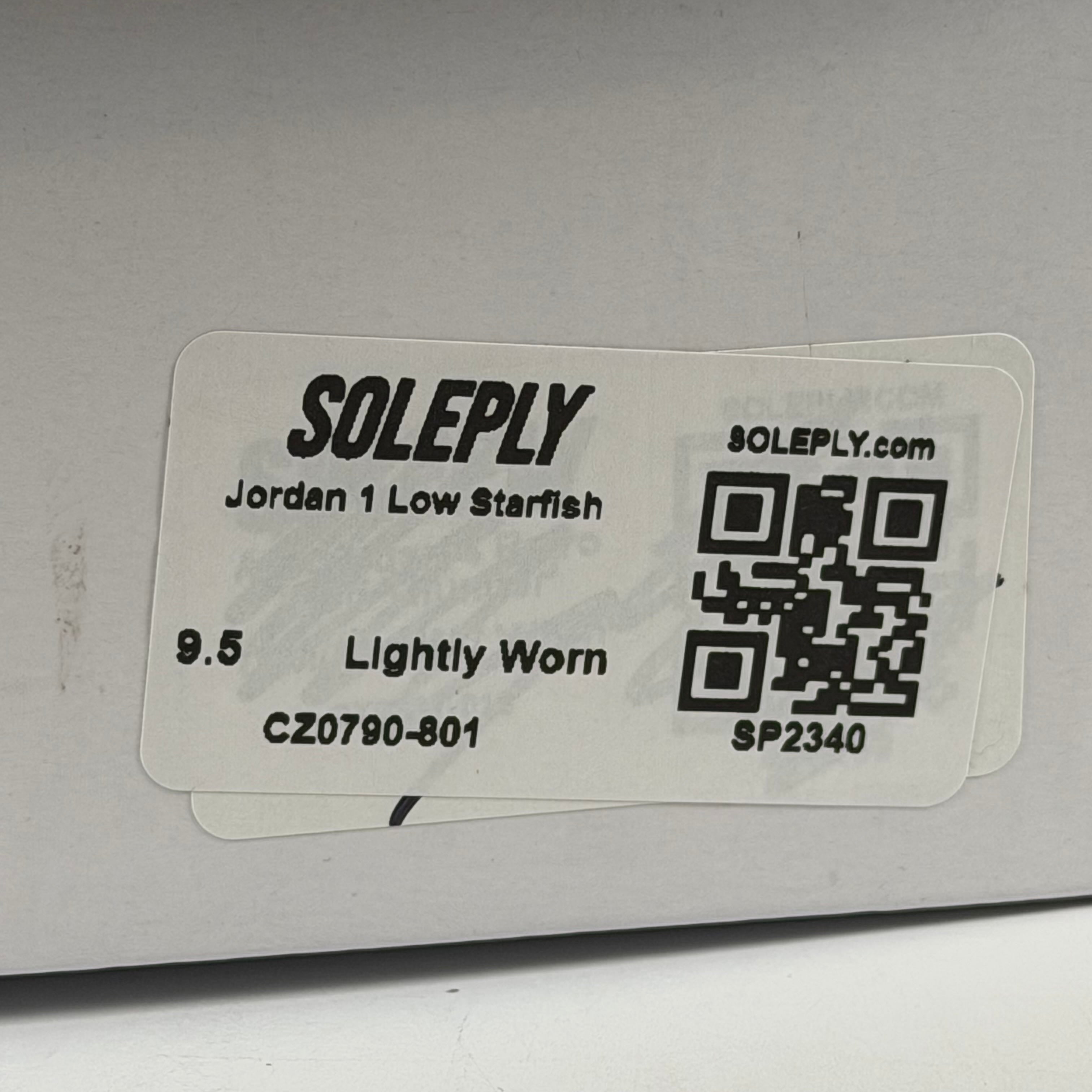 [SP2340] Jordan 1 Low Starfish