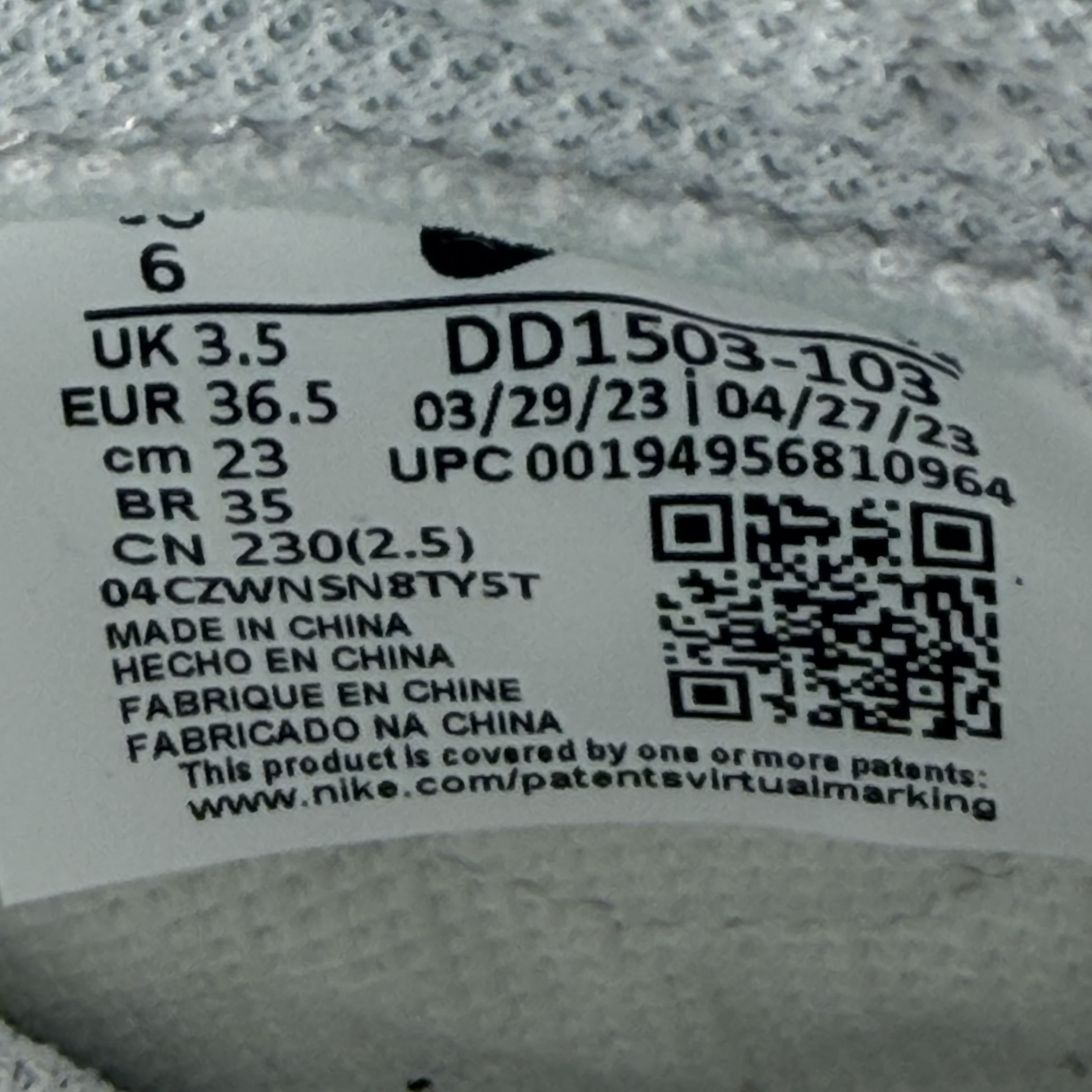 279922 Nike Dunk Low Photon Dust (Women's)