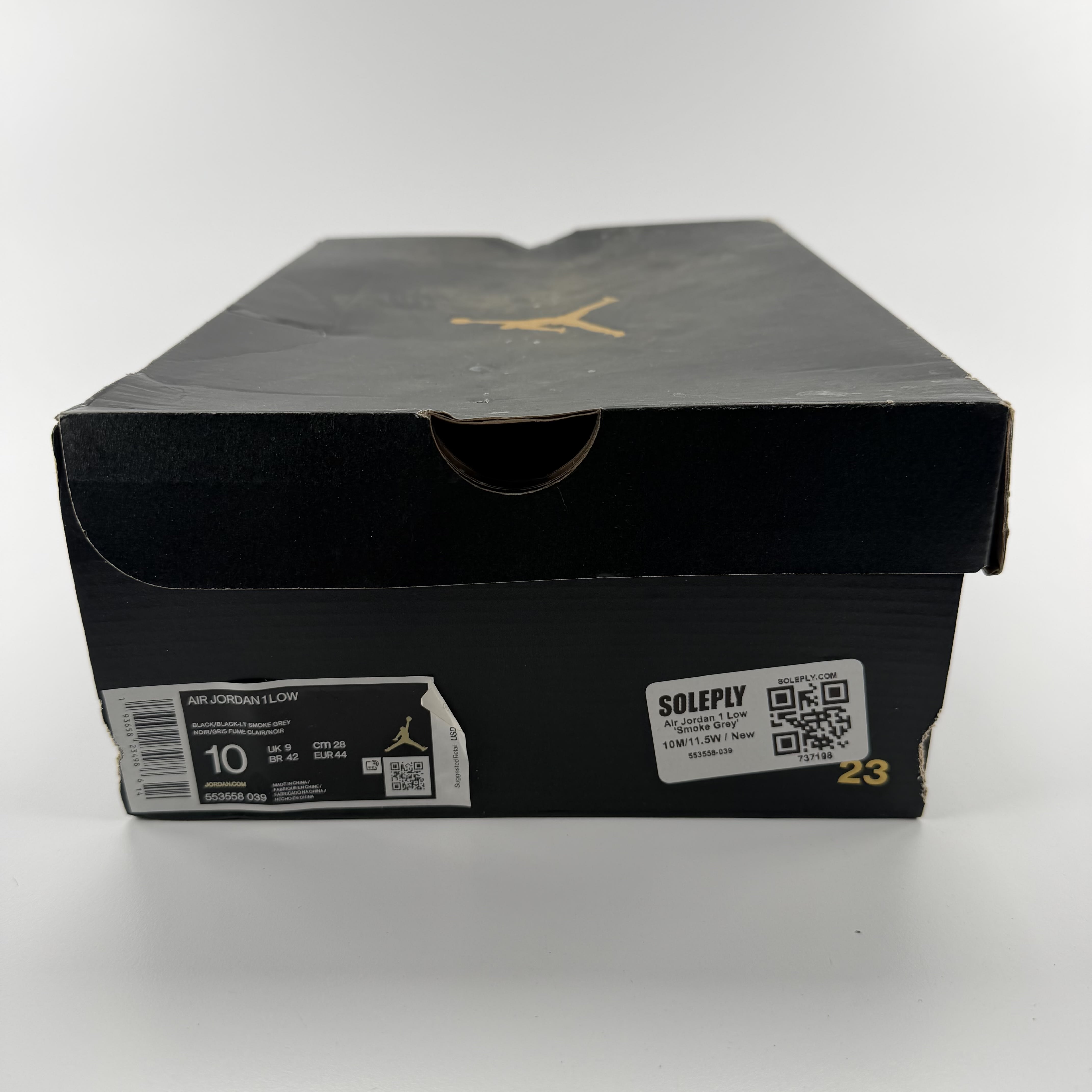 737198 Air Jordan 1 Low 'Smoke Grey'