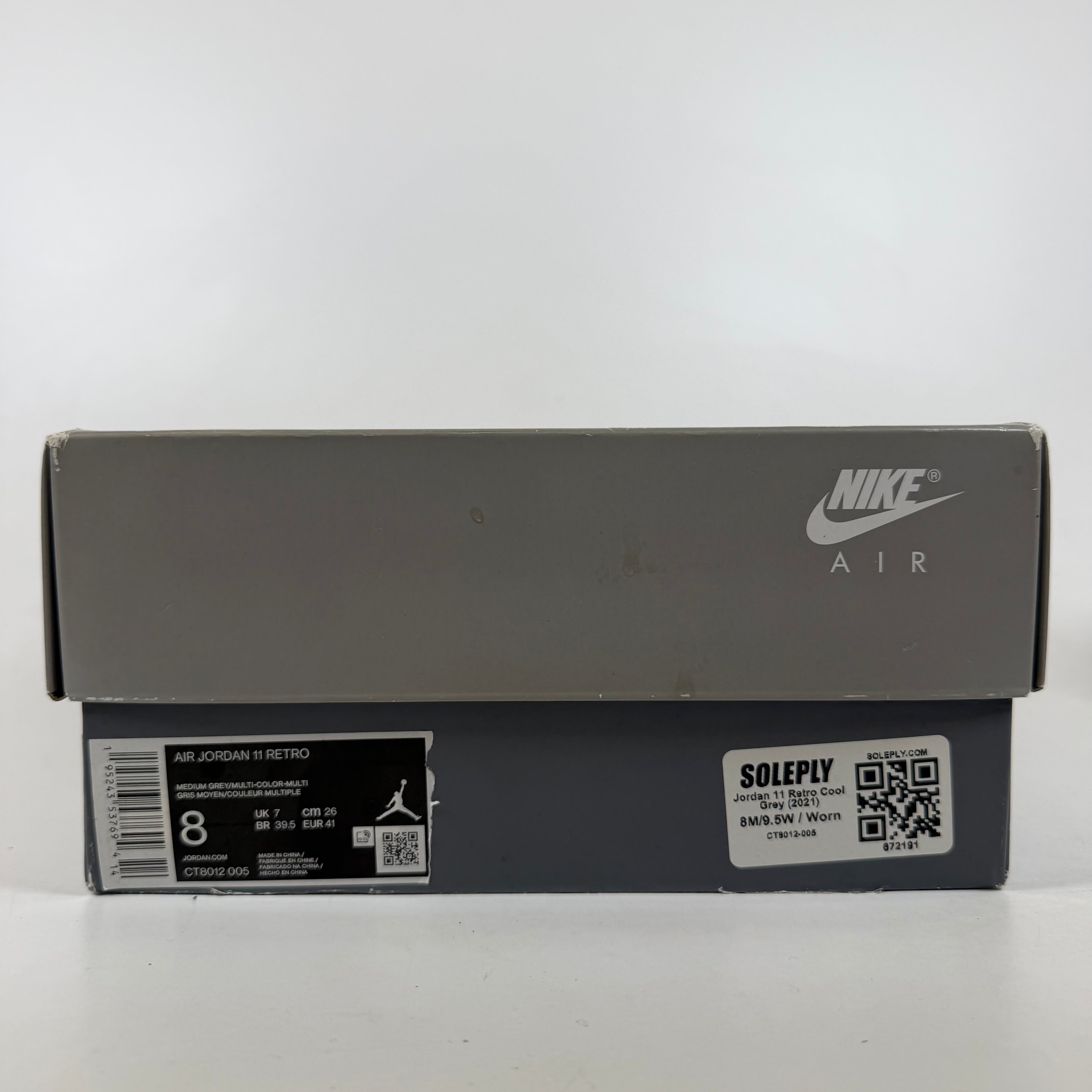 672191 Jordan 11 Retro Cool Grey (2021)