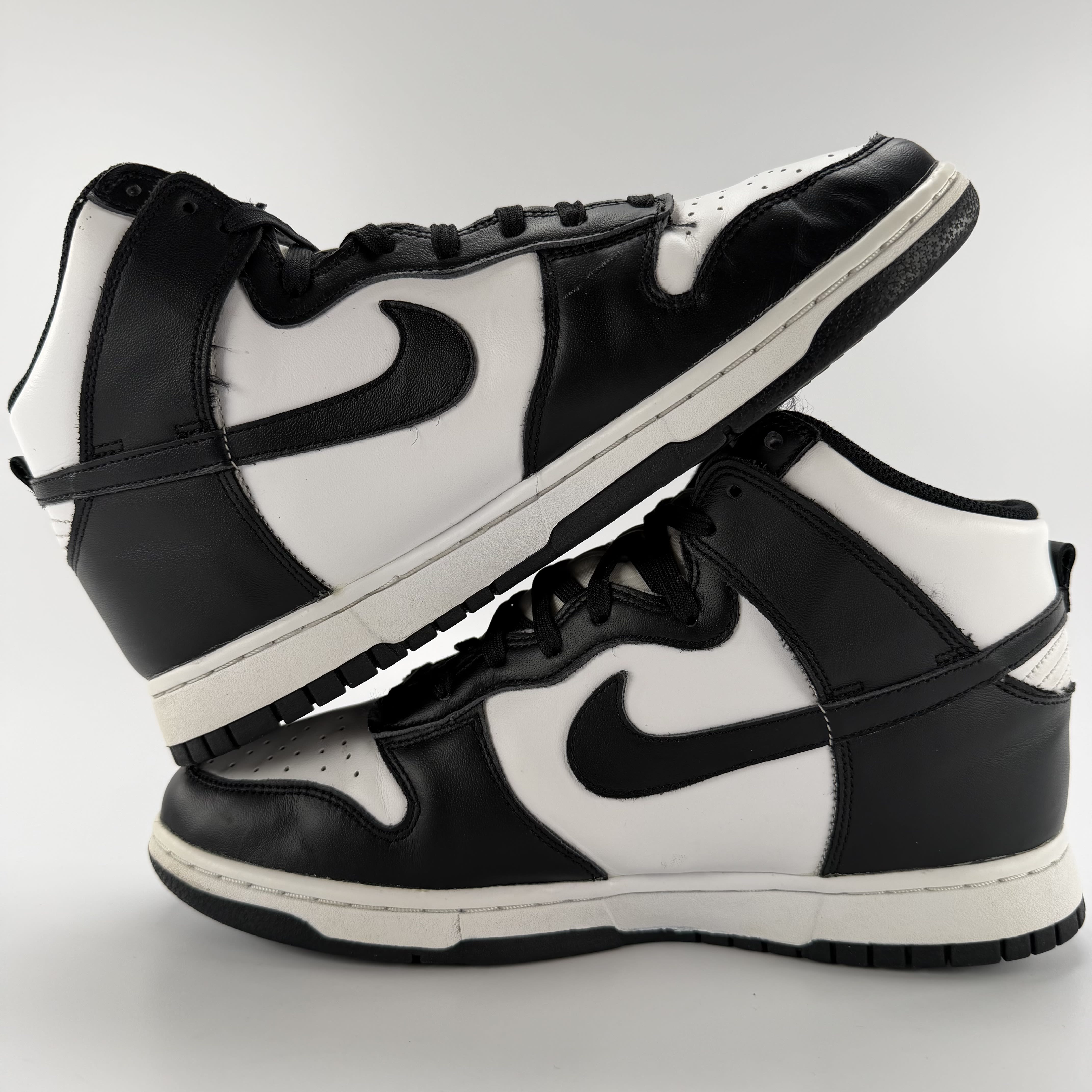 521377 Nike Dunk High Panda Black White (2021/2024)