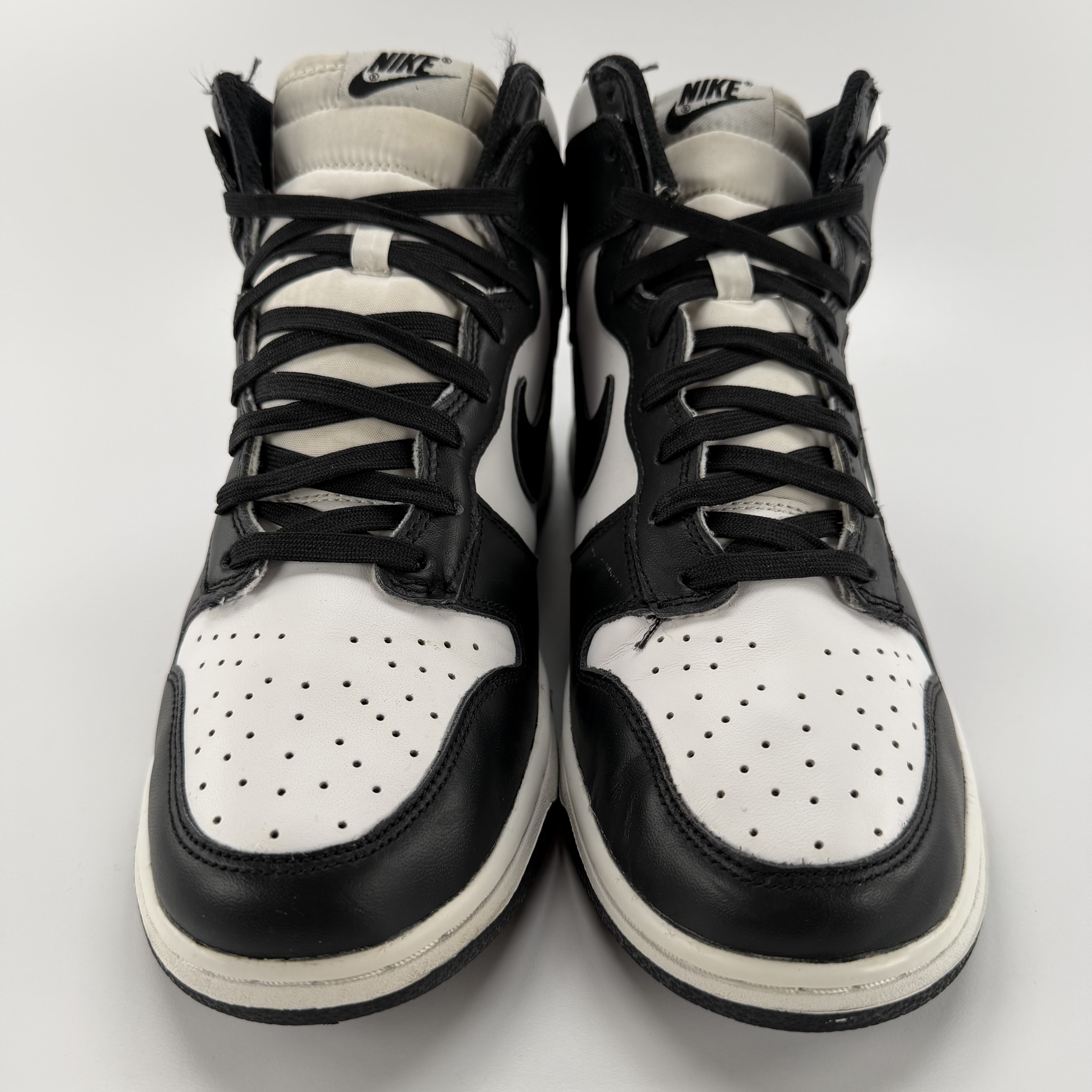 521377 Nike Dunk High Panda Black White (2021/2024)