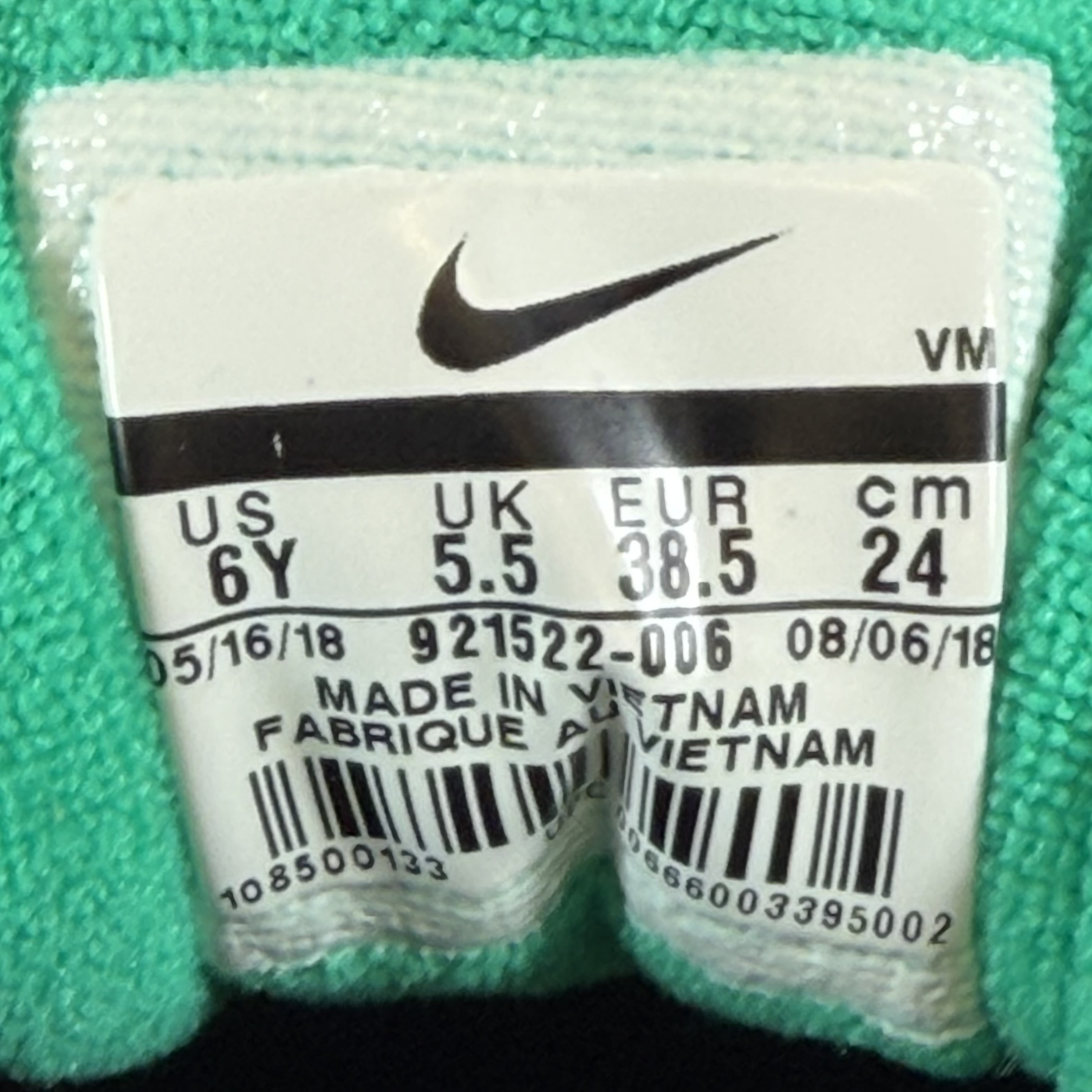 SP3379 Nike Air Max 97 Clear Emerald (GS)