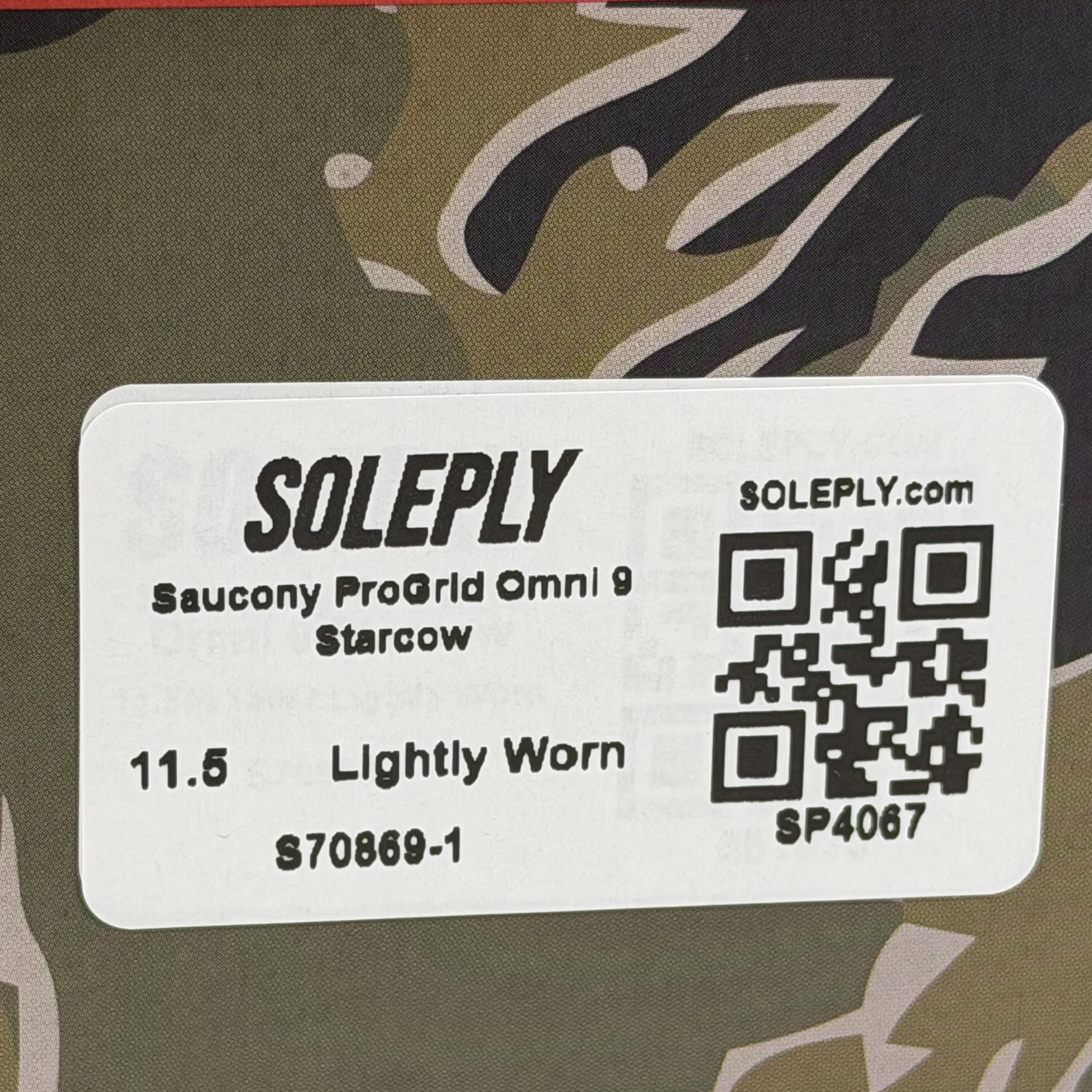SP4067 Saucony ProGrid Omni 9 Starcow