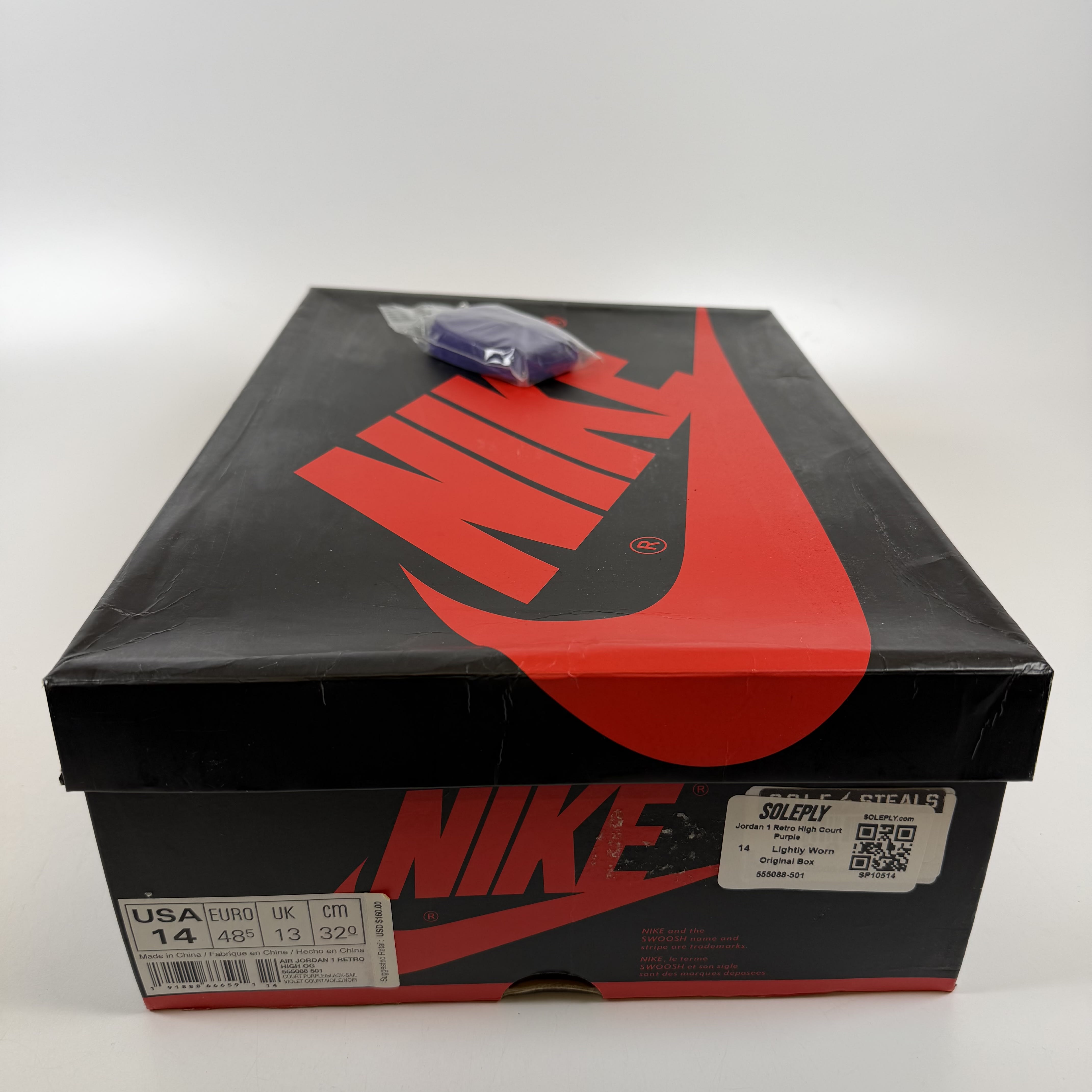 SP10514 Jordan 1 Retro High Court Purple