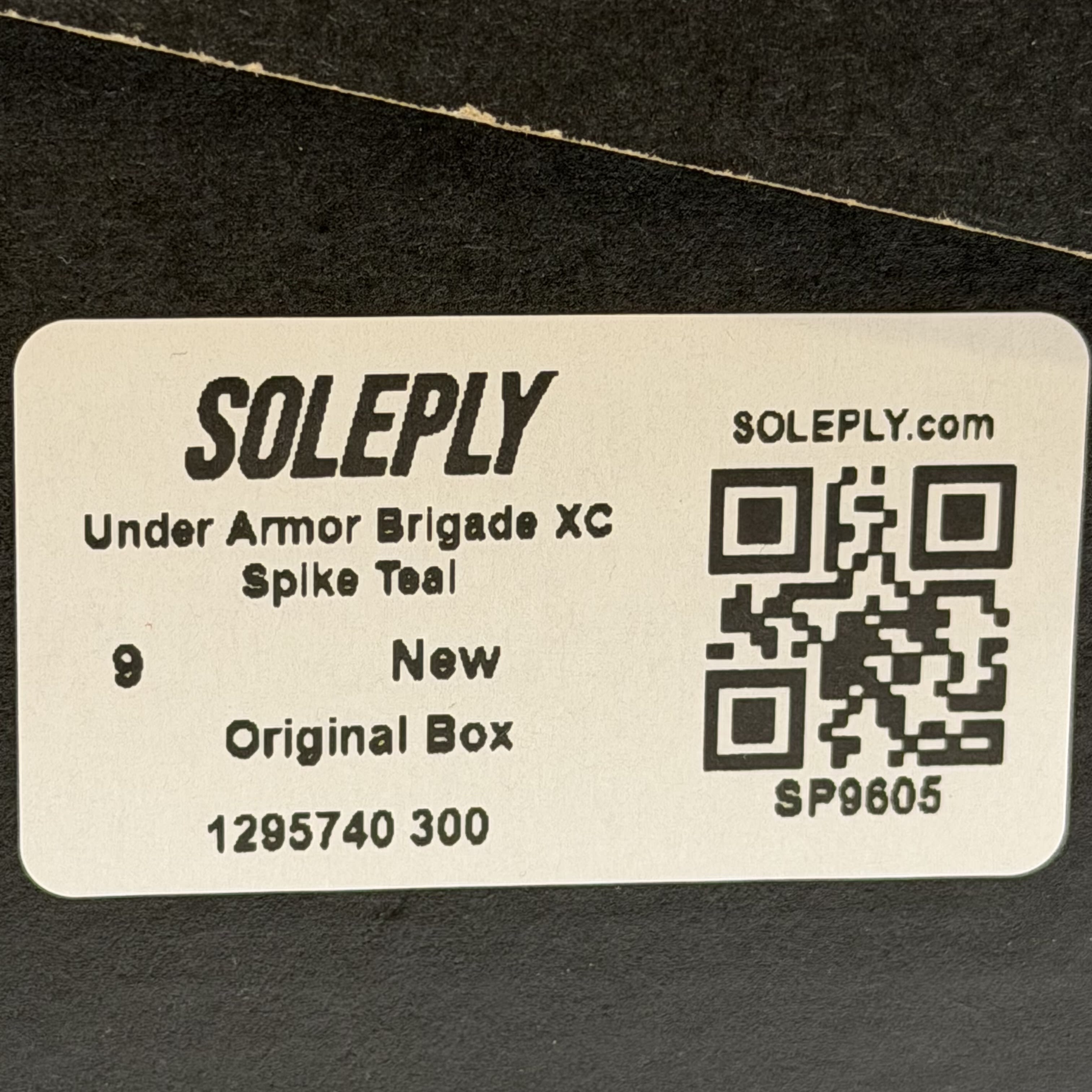 SP9605 Under Armor Brigade XC Spike Teal
