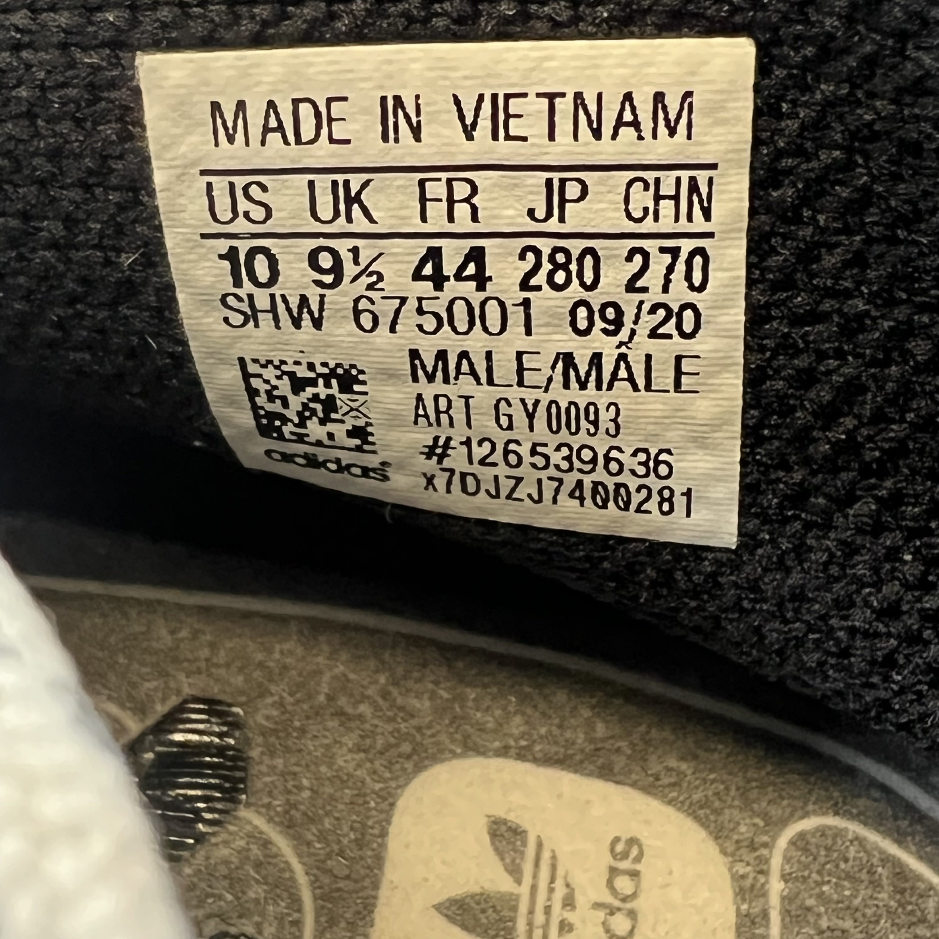 SP12615 adidas NMD Hu Pharrell Black