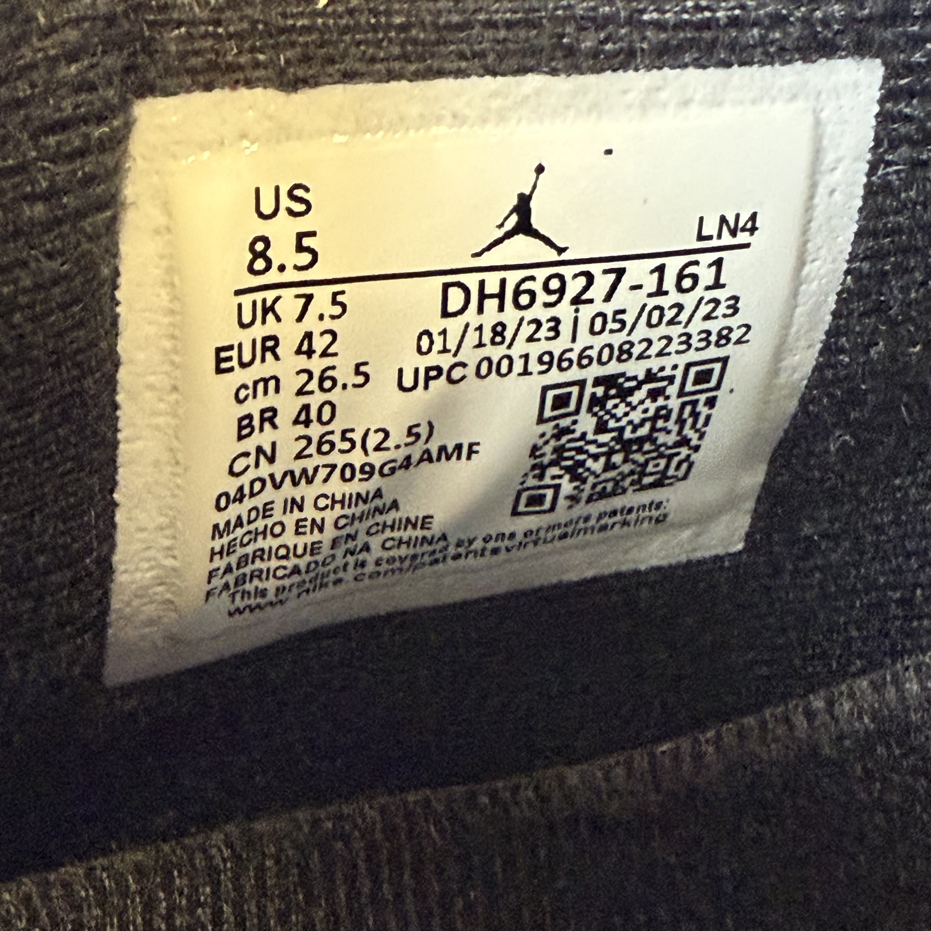 SP9845 Jordan 4 Retro Red Cement