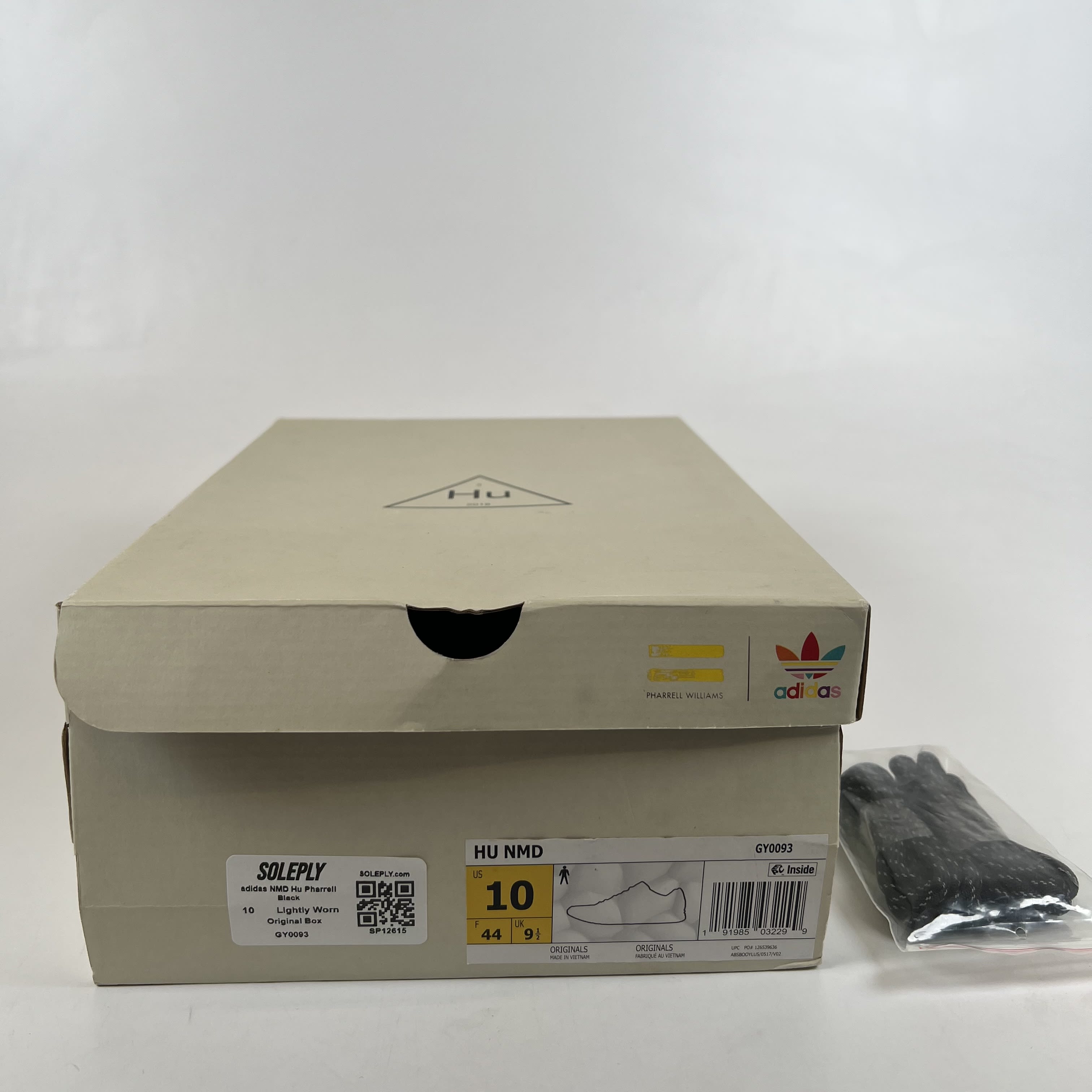 SP12615 adidas NMD Hu Pharrell Black