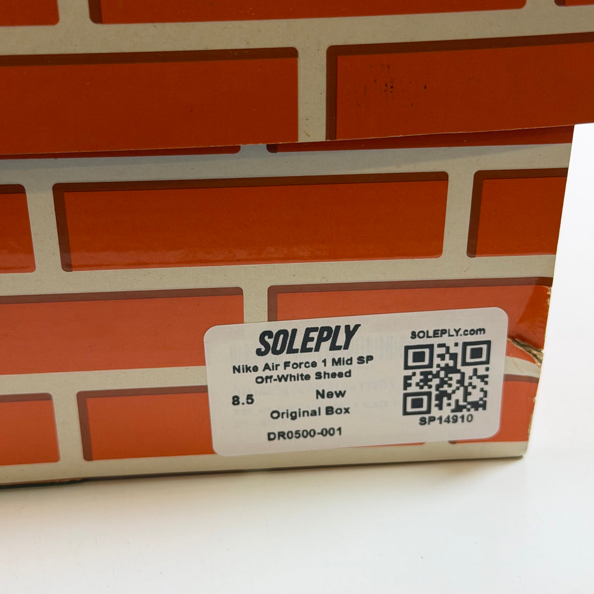 [SP14910] Nike Air Force 1 Mid SP Off-White Sheed