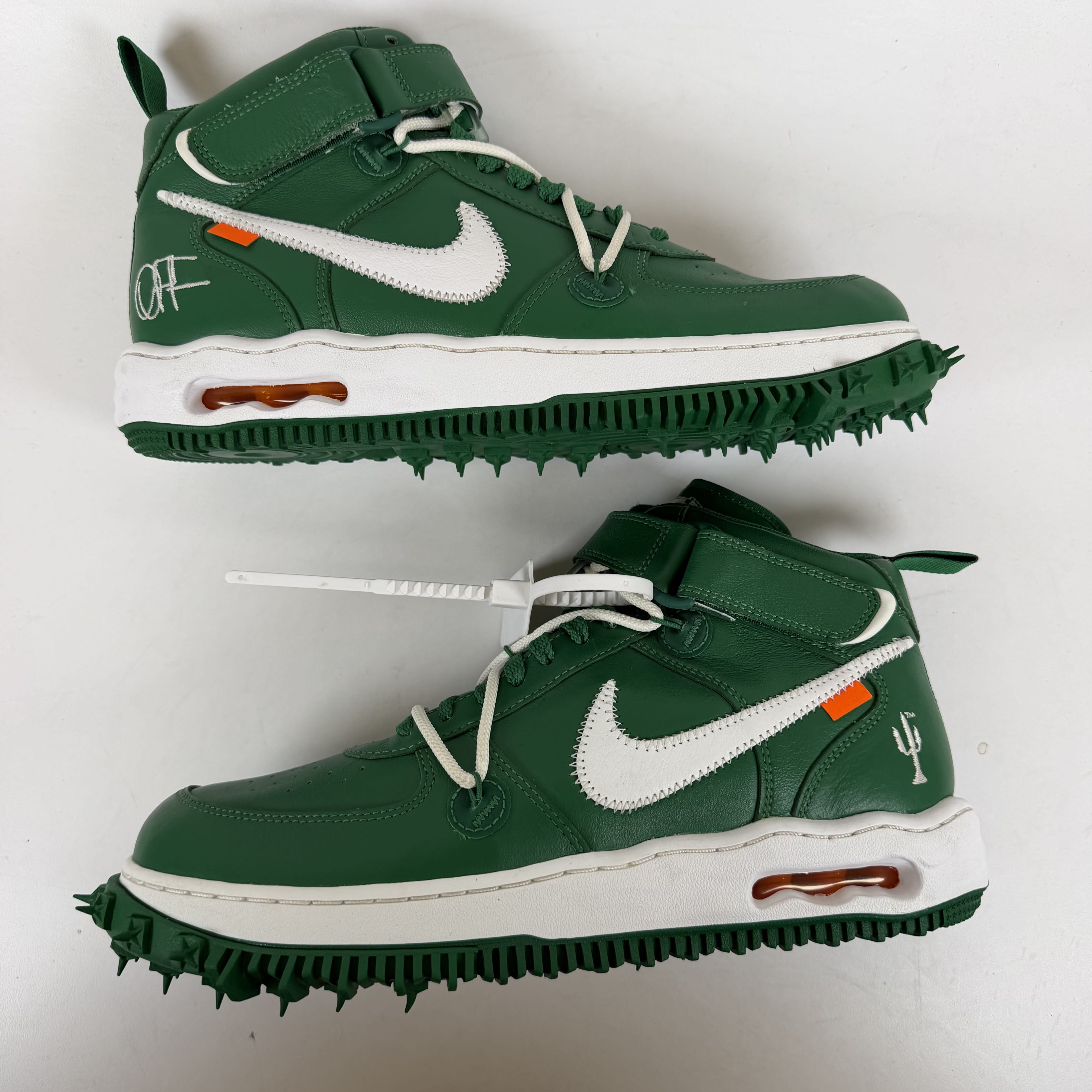 SP6853 Nike Air Force 1 Mid Off-White Pine Green