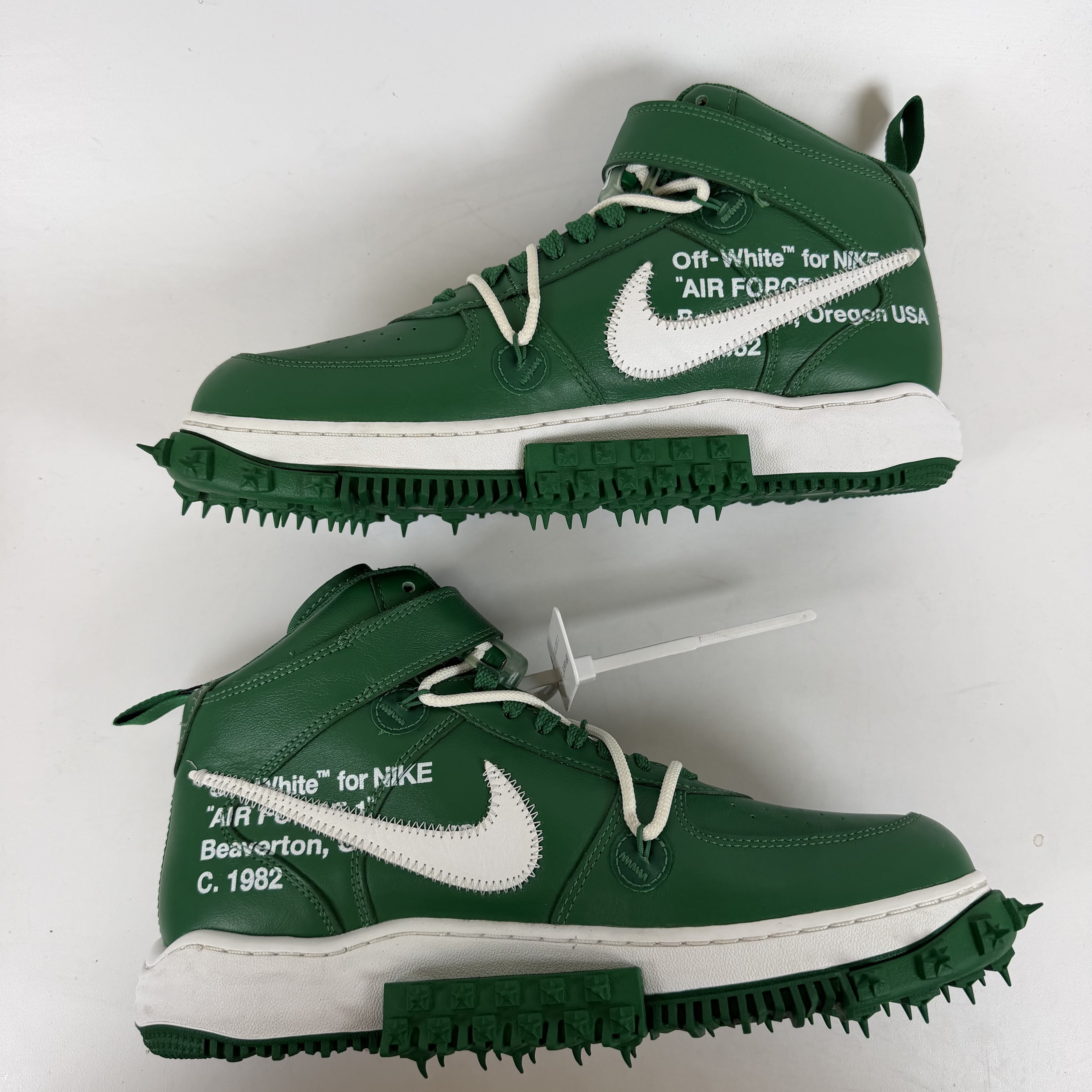 SP6853 Nike Air Force 1 Mid Off-White Pine Green