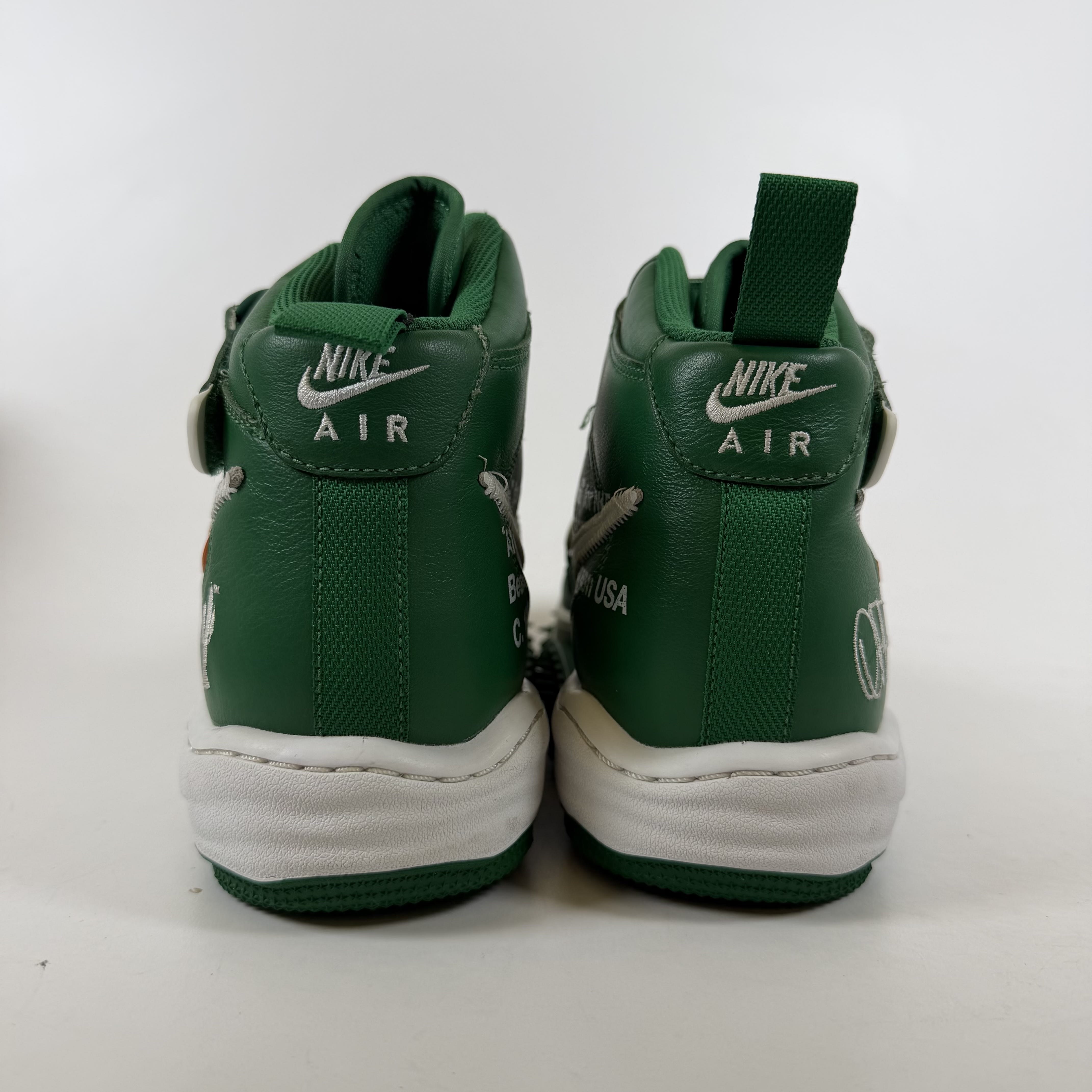 SP6853 Nike Air Force 1 Mid Off-White Pine Green