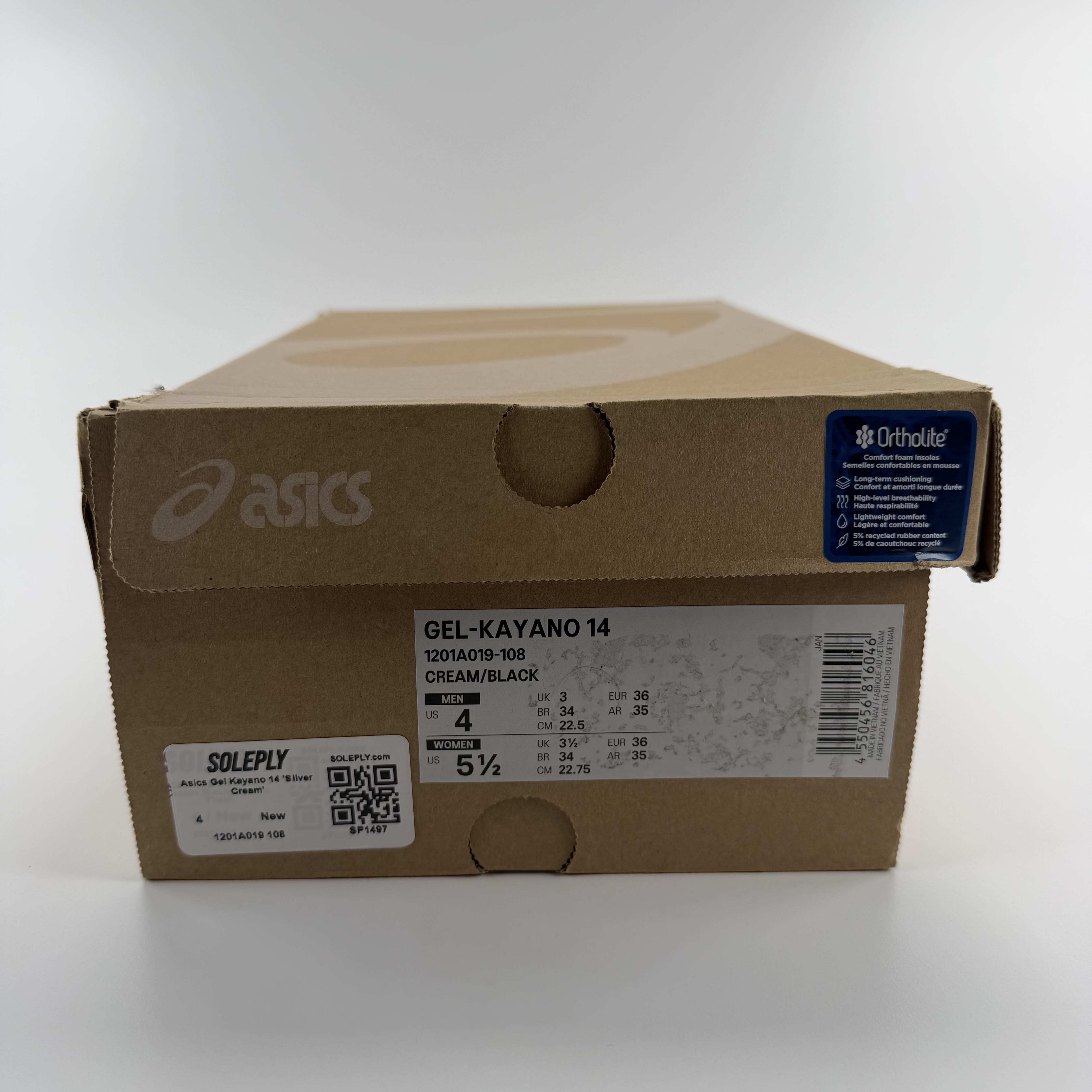 SP1497 Asics Gel Kayano 14 'Silver Cream'