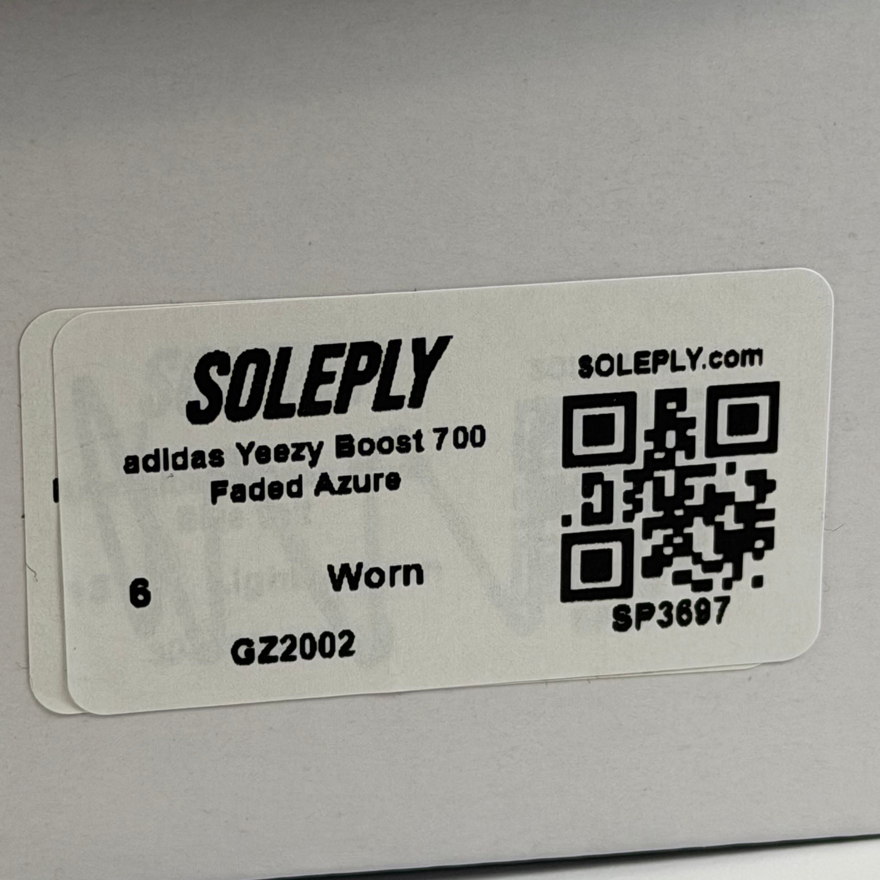 SP3697 adidas Yeezy Boost 700 Faded Azure