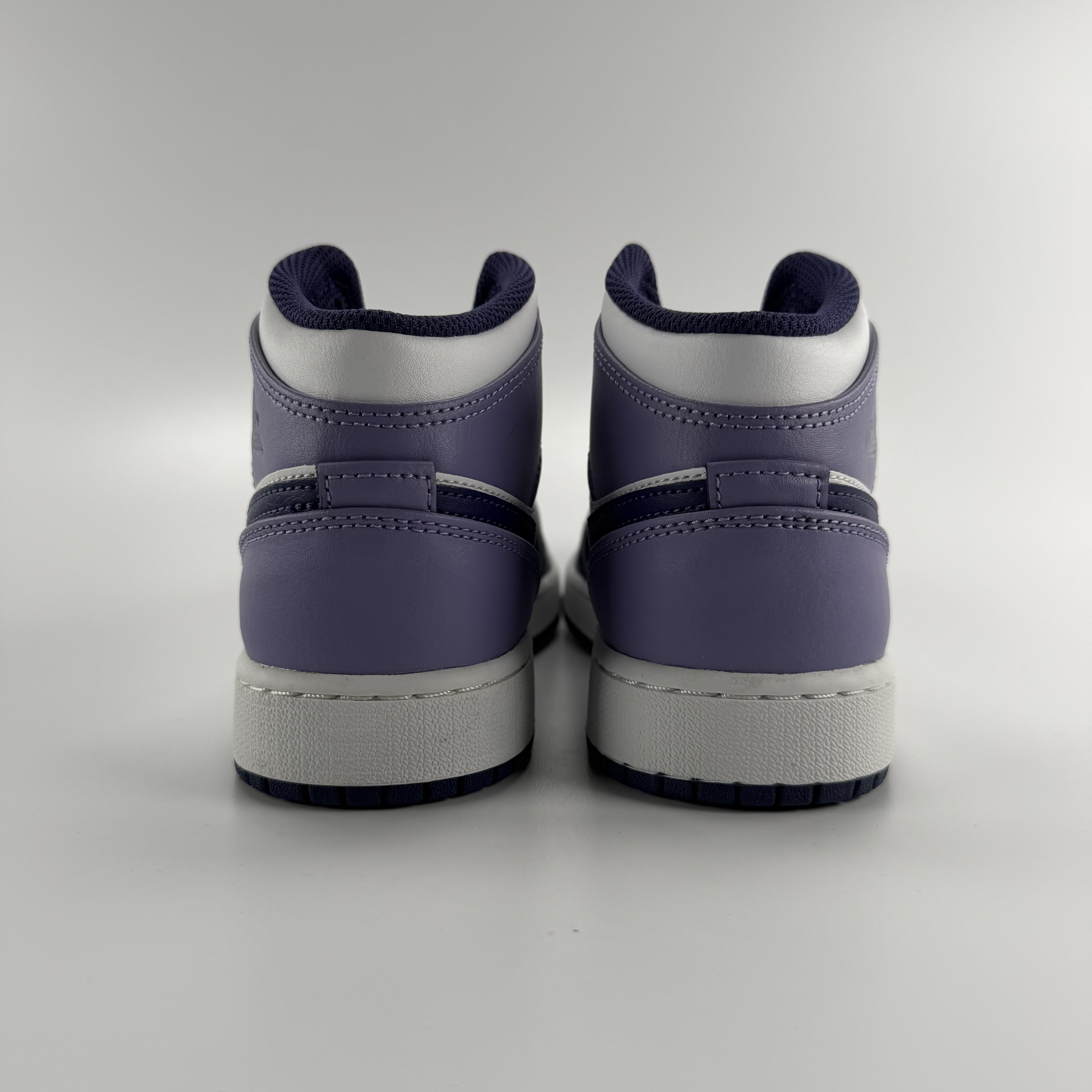 330412 Jordan 1 Mid White Sky J Purple (GS)