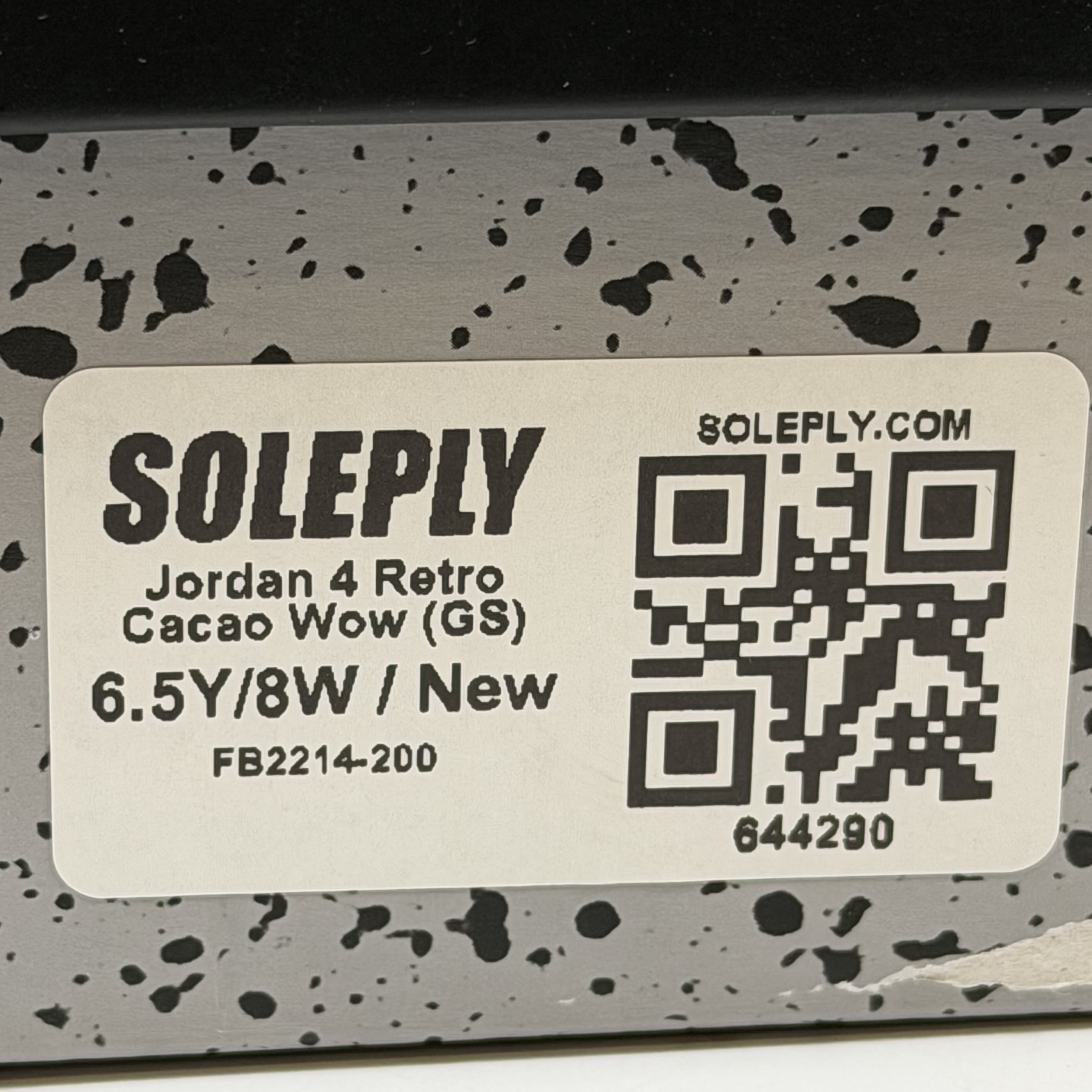 644290 Jordan 4 Retro Cacao Wow (GS)