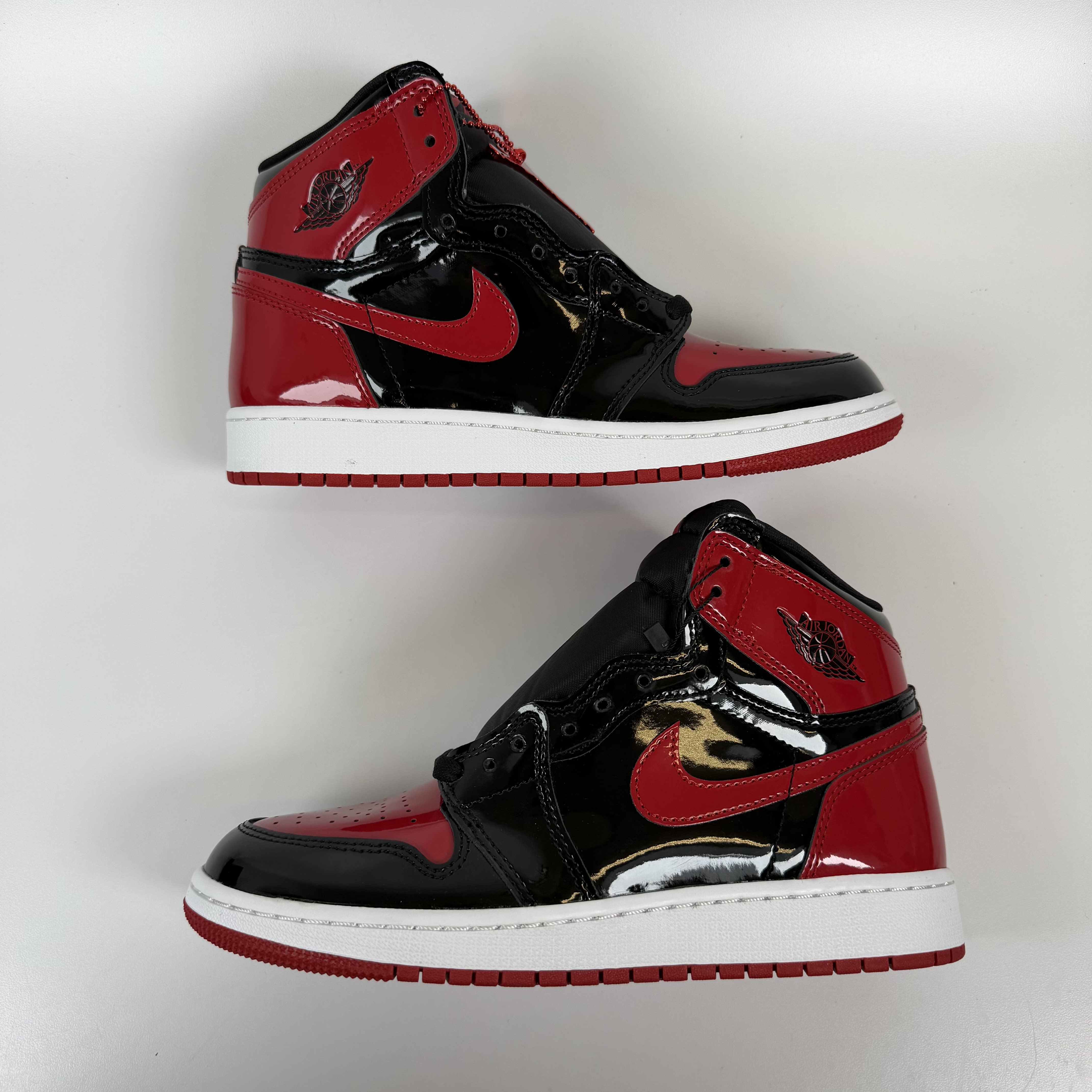SP1033 Jordan 1 Retro High OG Patent Bred (GS)