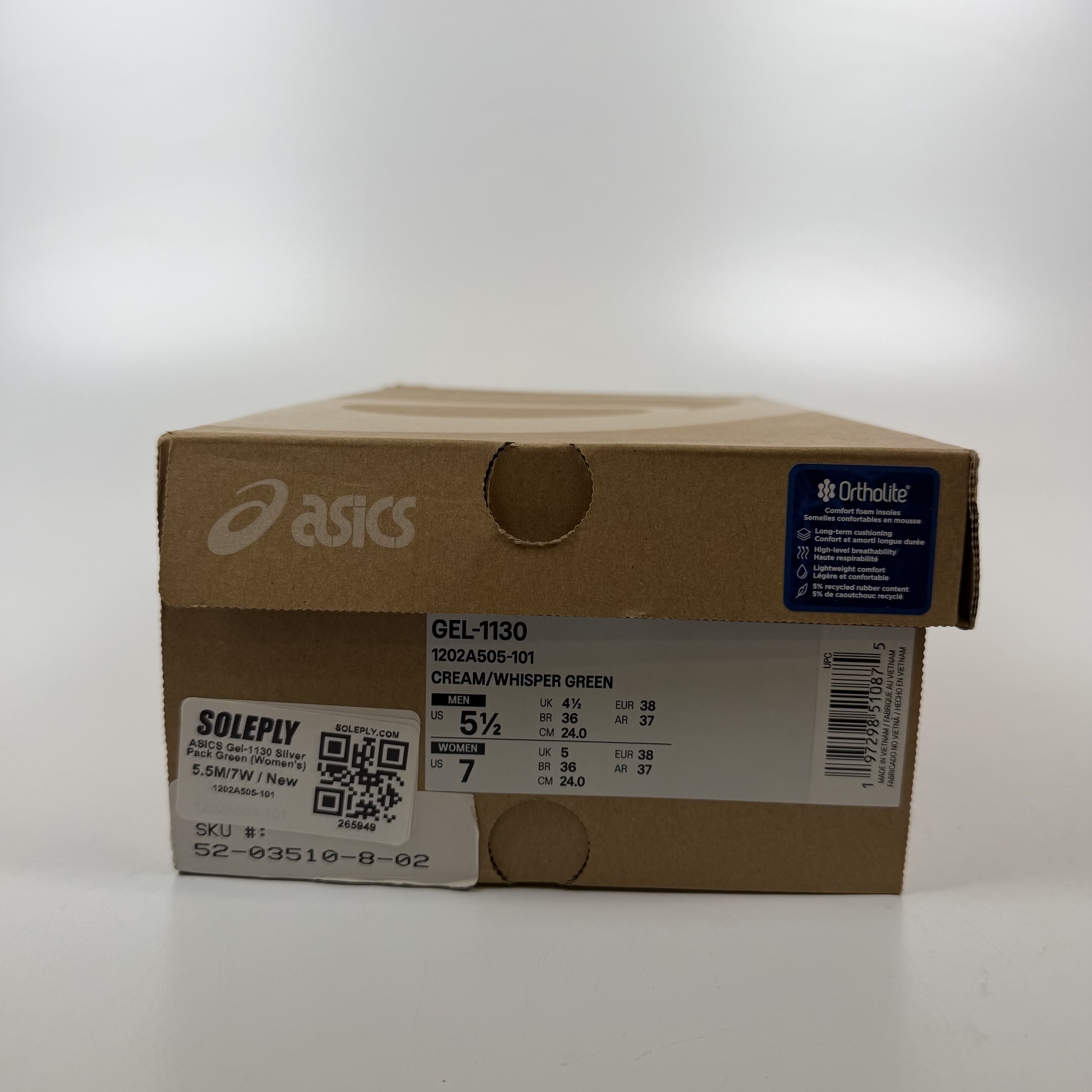 265949 ASICS Gel-1130 Silver Pack Green (Women's)