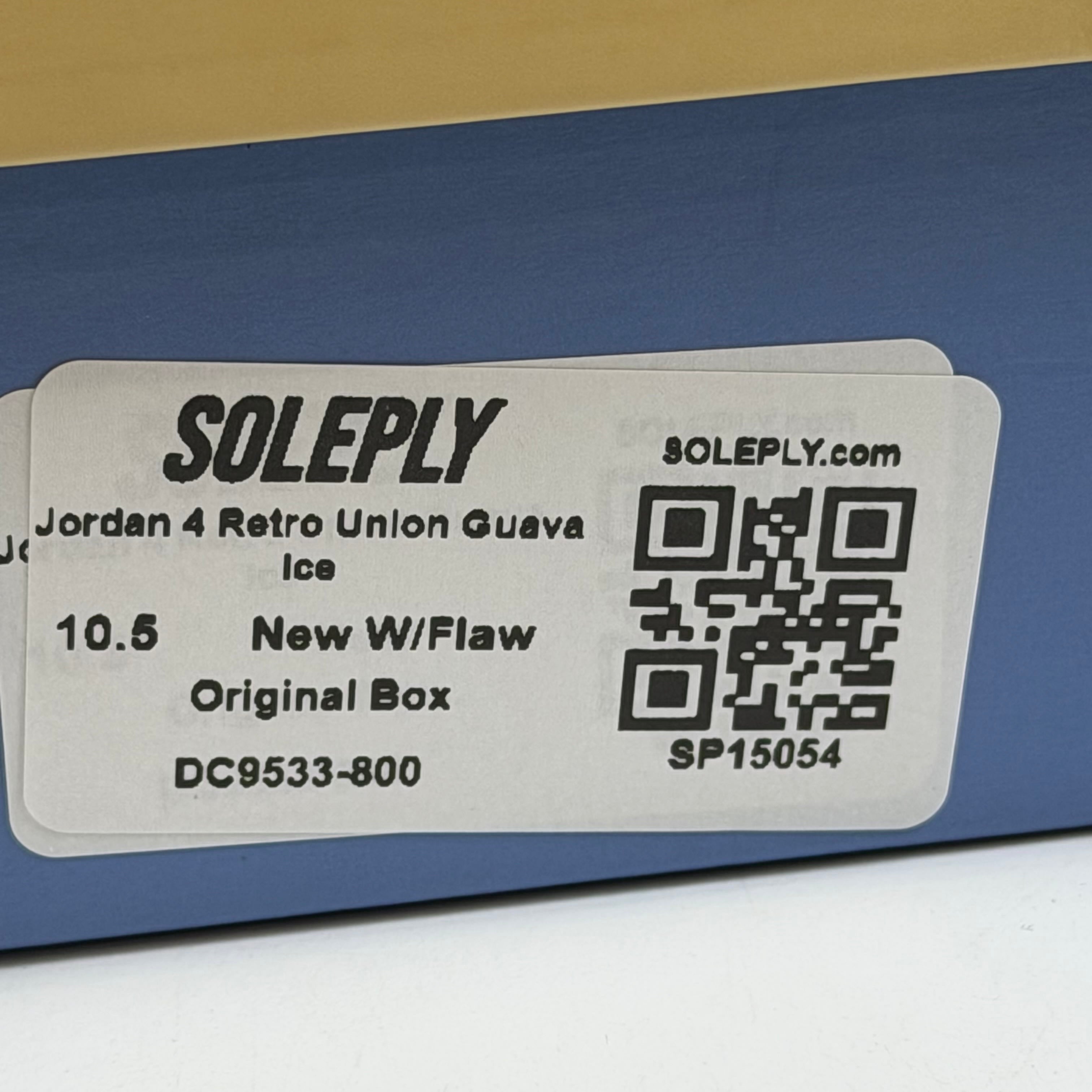SP15054 Jordan 4 Retro Union Guava Ice