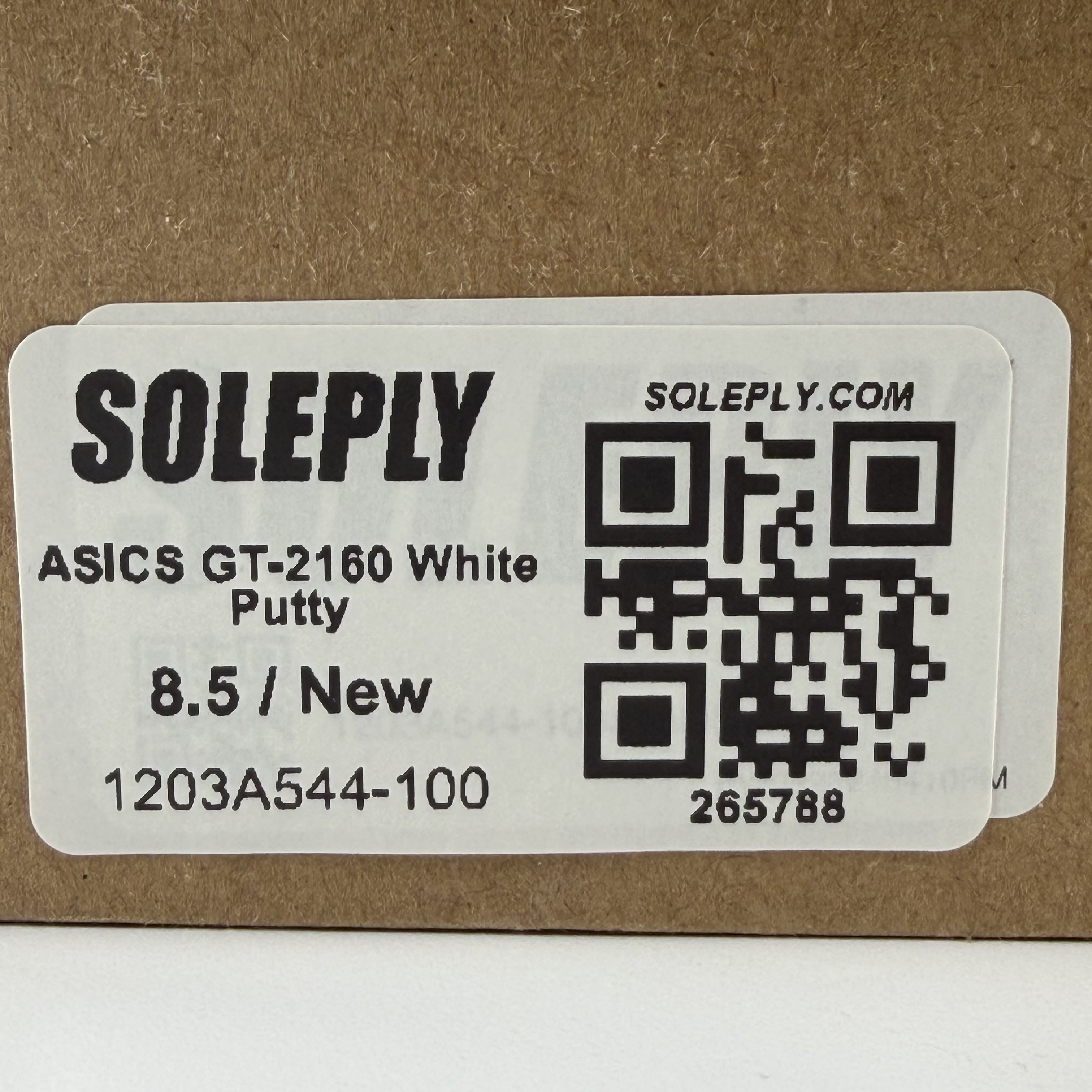 265788 ASICS GT-2160 White Putty