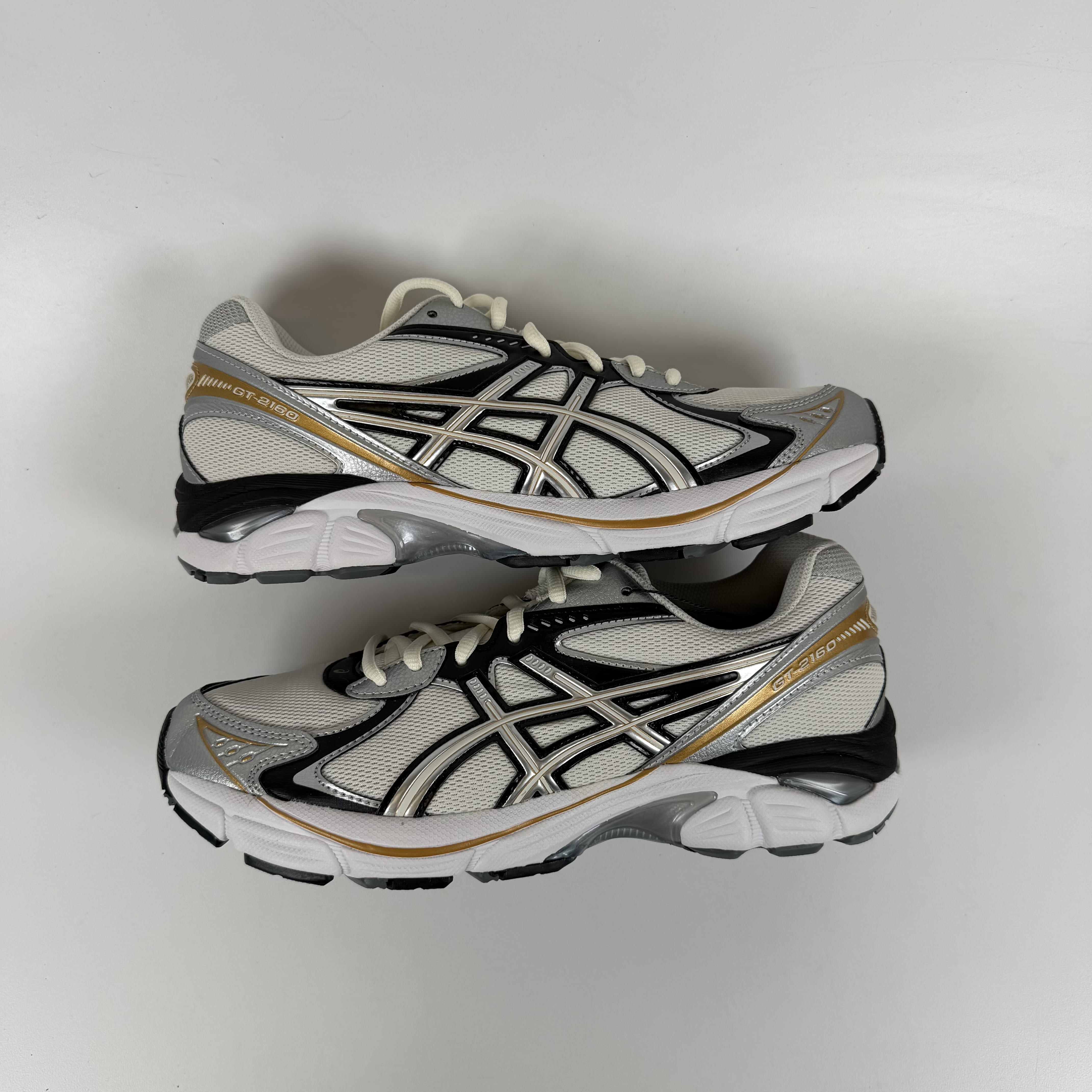 267952 ASICS GT-2160 Cream Pure Silver Gold