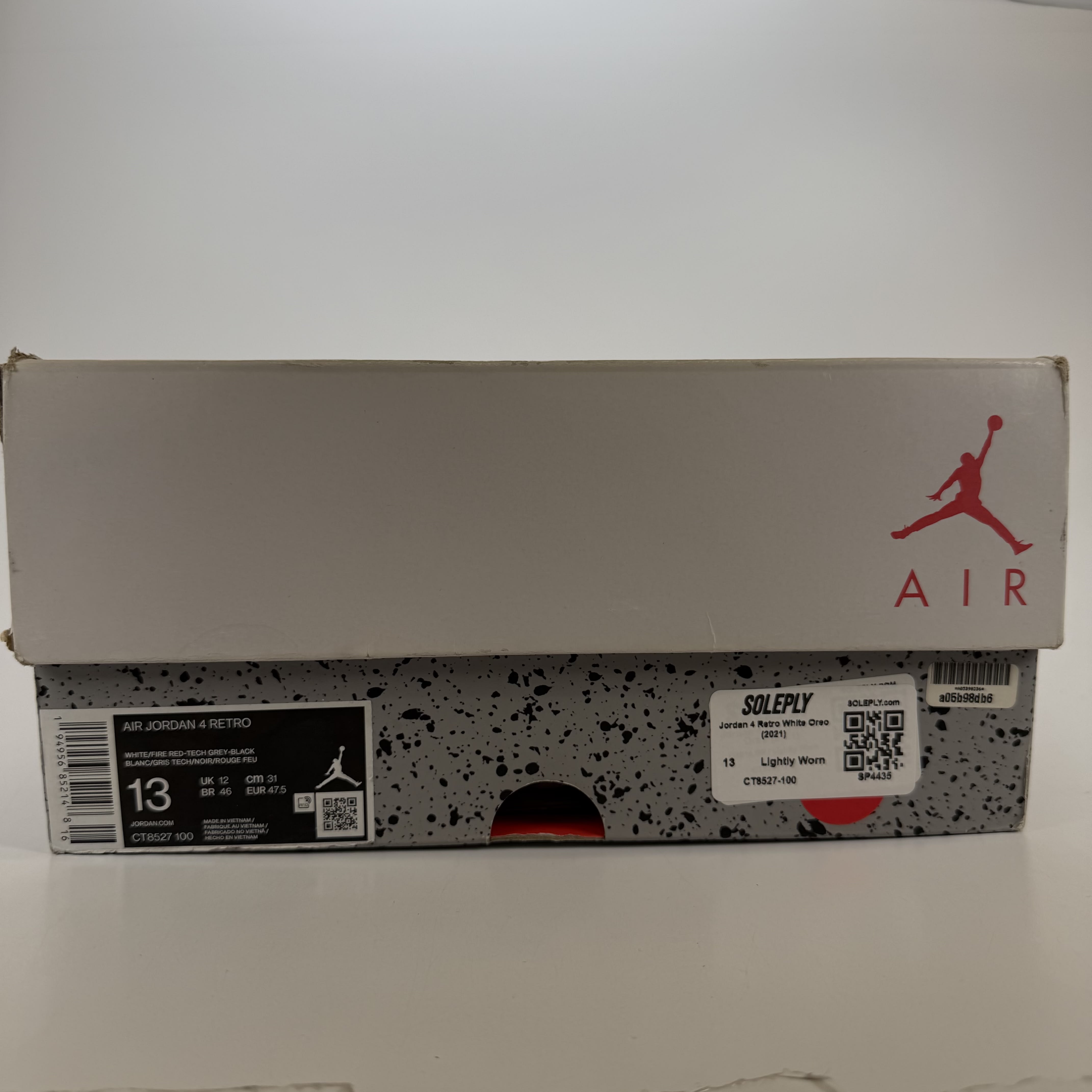 [SP4435] Jordan 4 Retro White Oreo (2021)