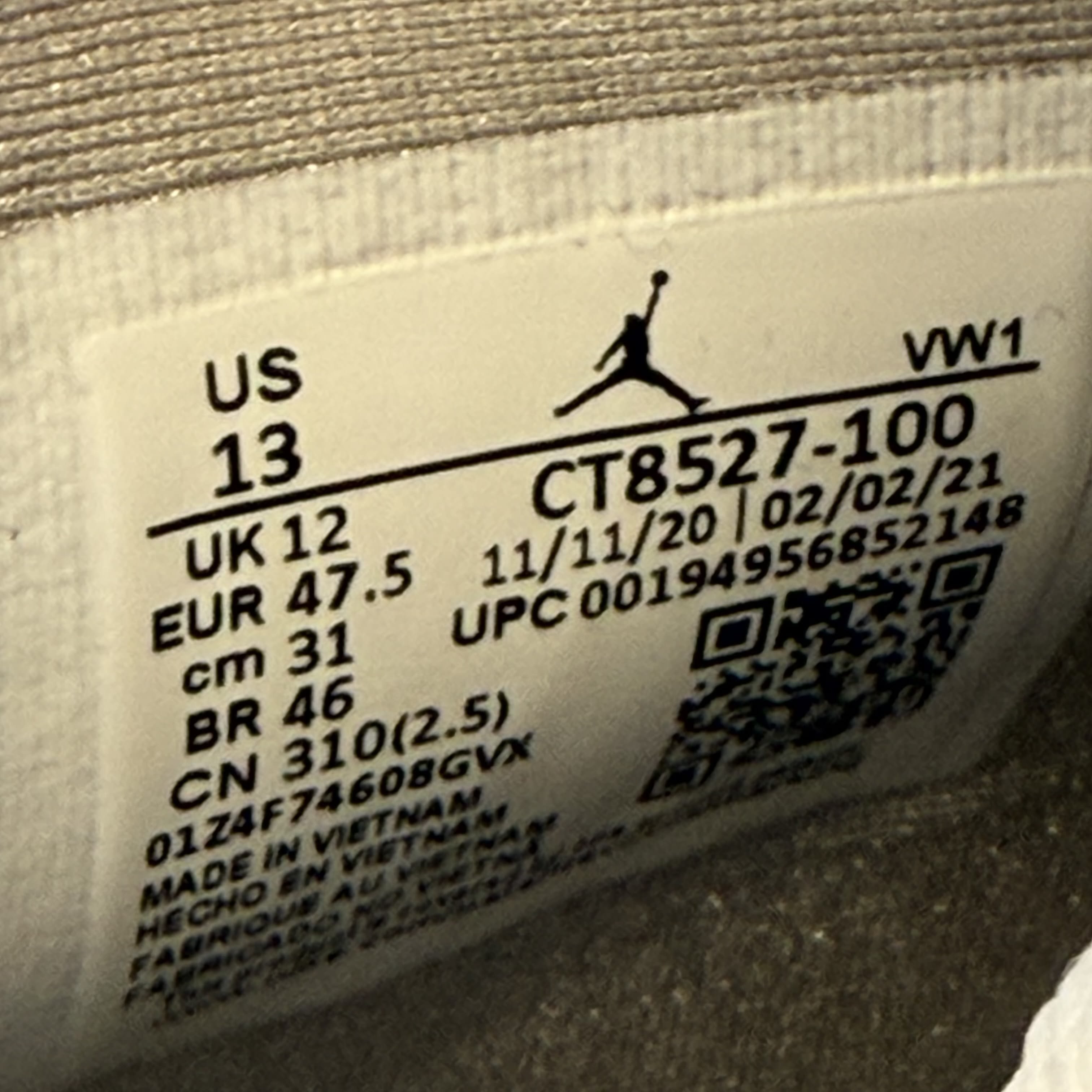 [SP4435] Jordan 4 Retro White Oreo (2021)