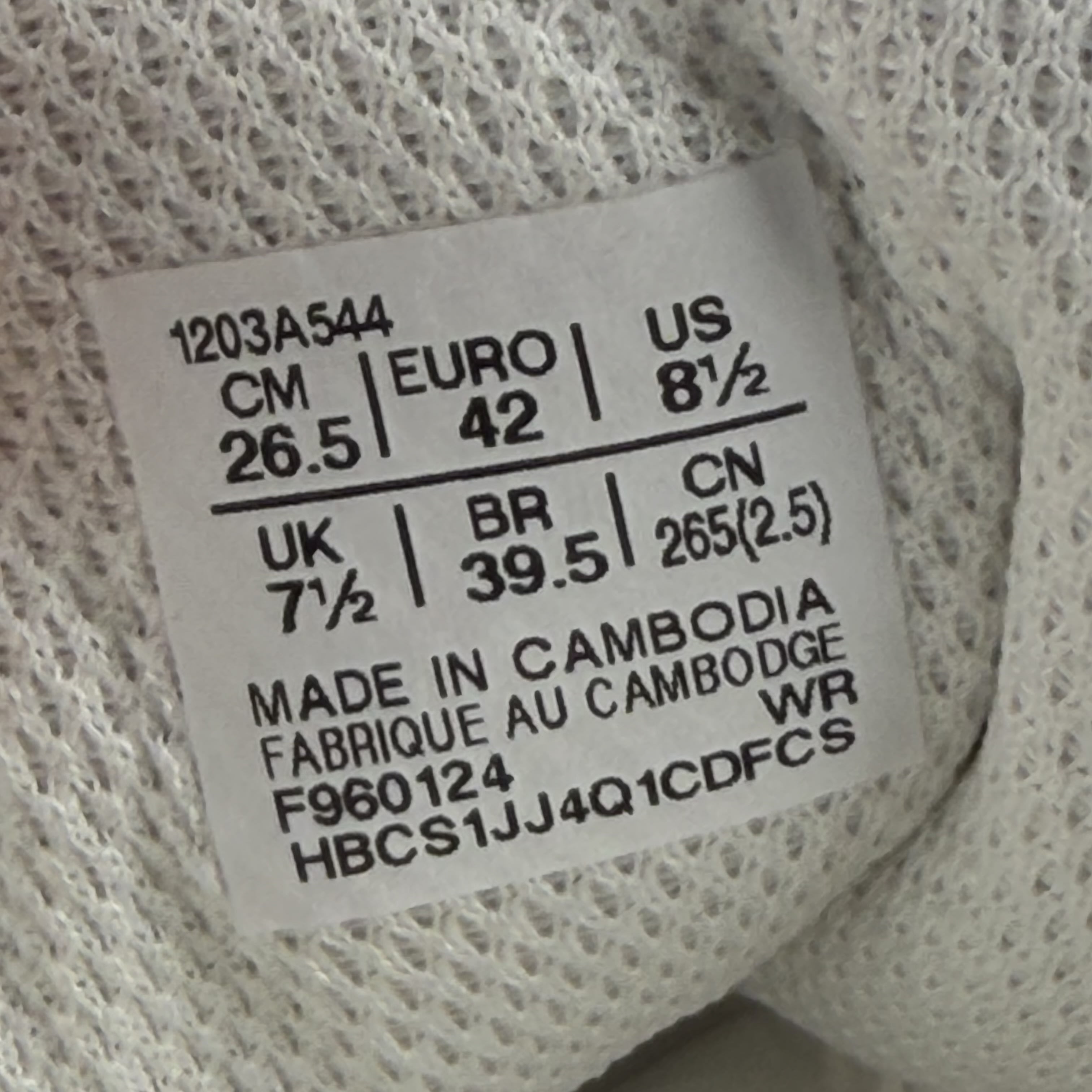 265790 ASICS GT-2160 White Putty