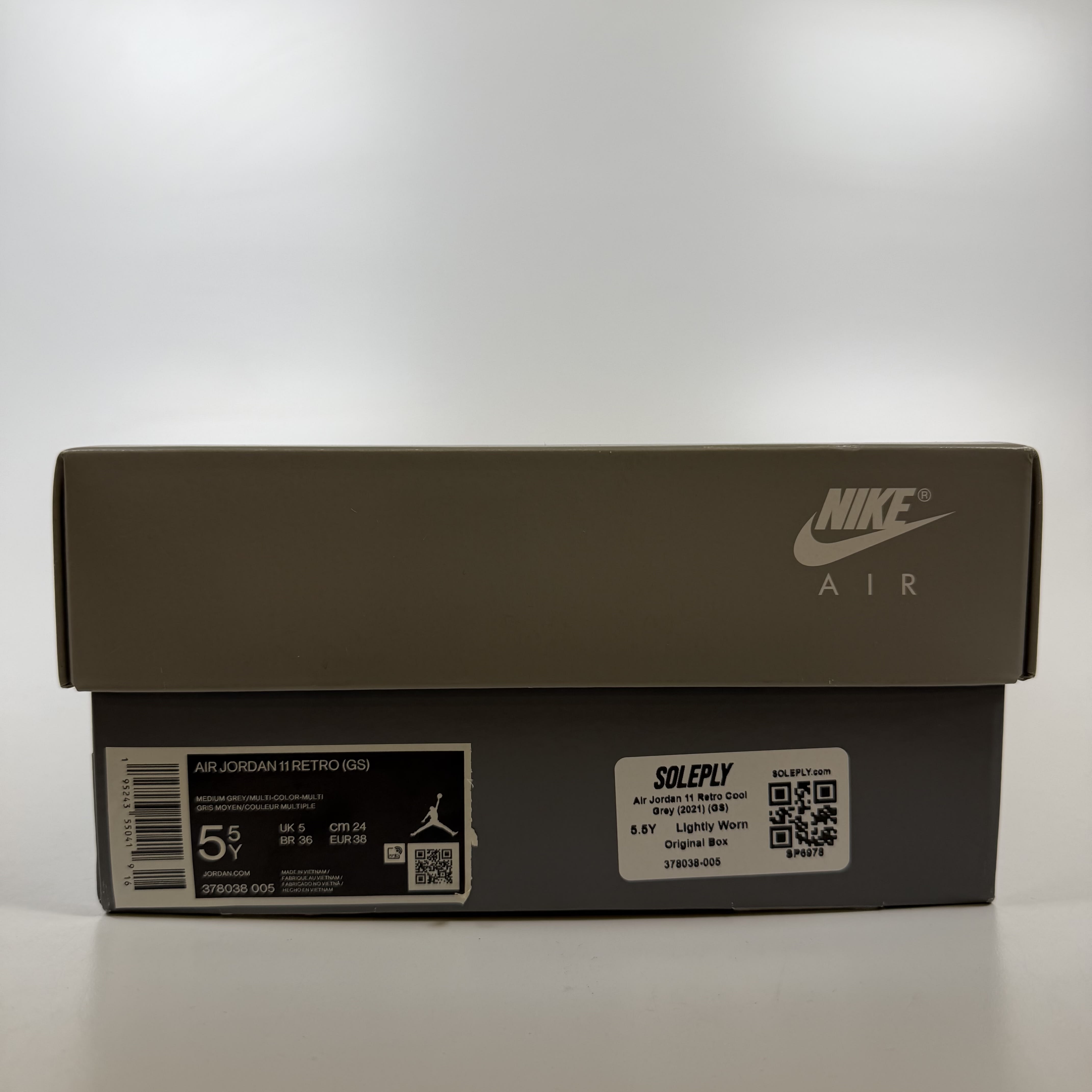 SP6978 Air Jordan 11 Retro Cool Grey (2021) (GS)