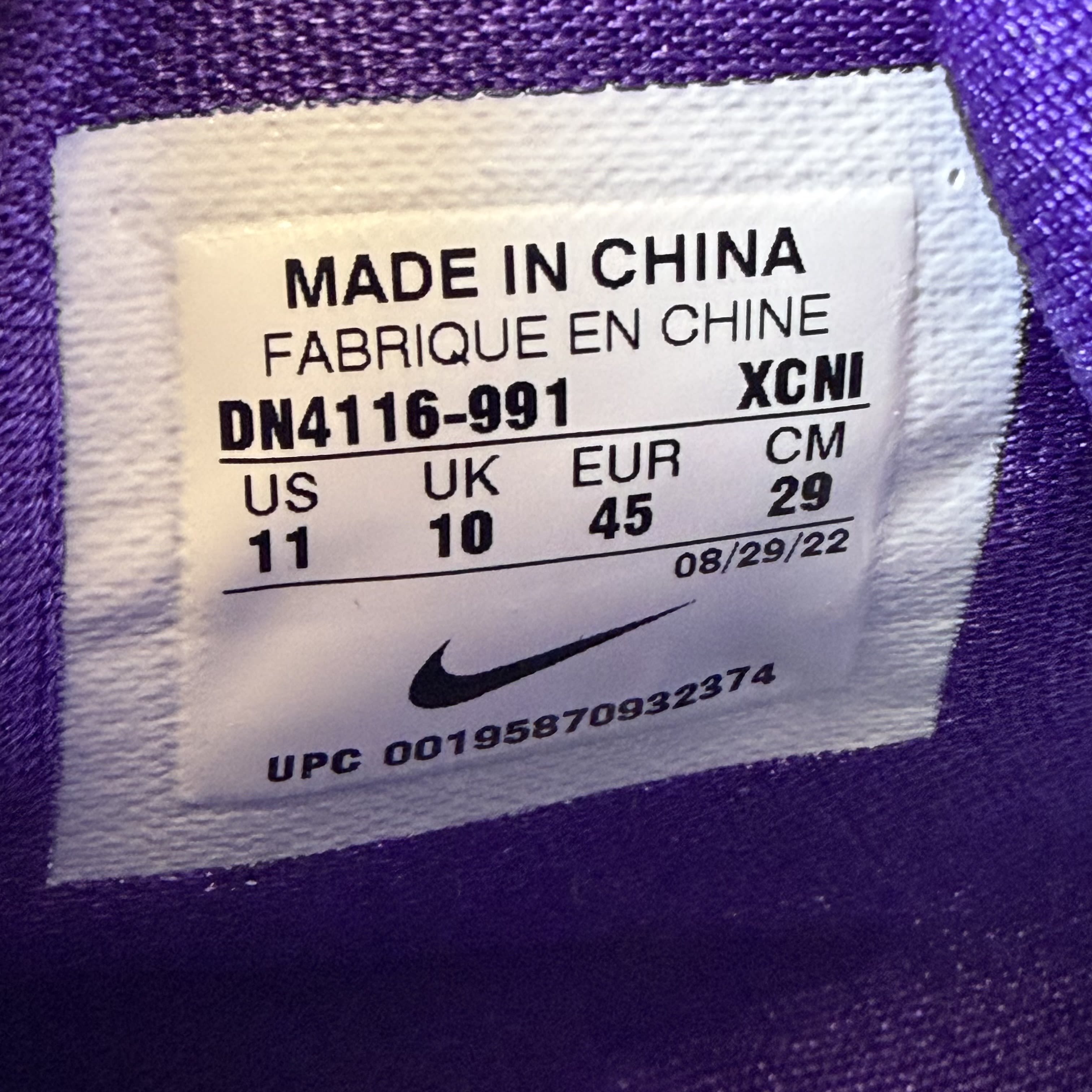 SP14956 Nike Kyrie Infinity By You ID