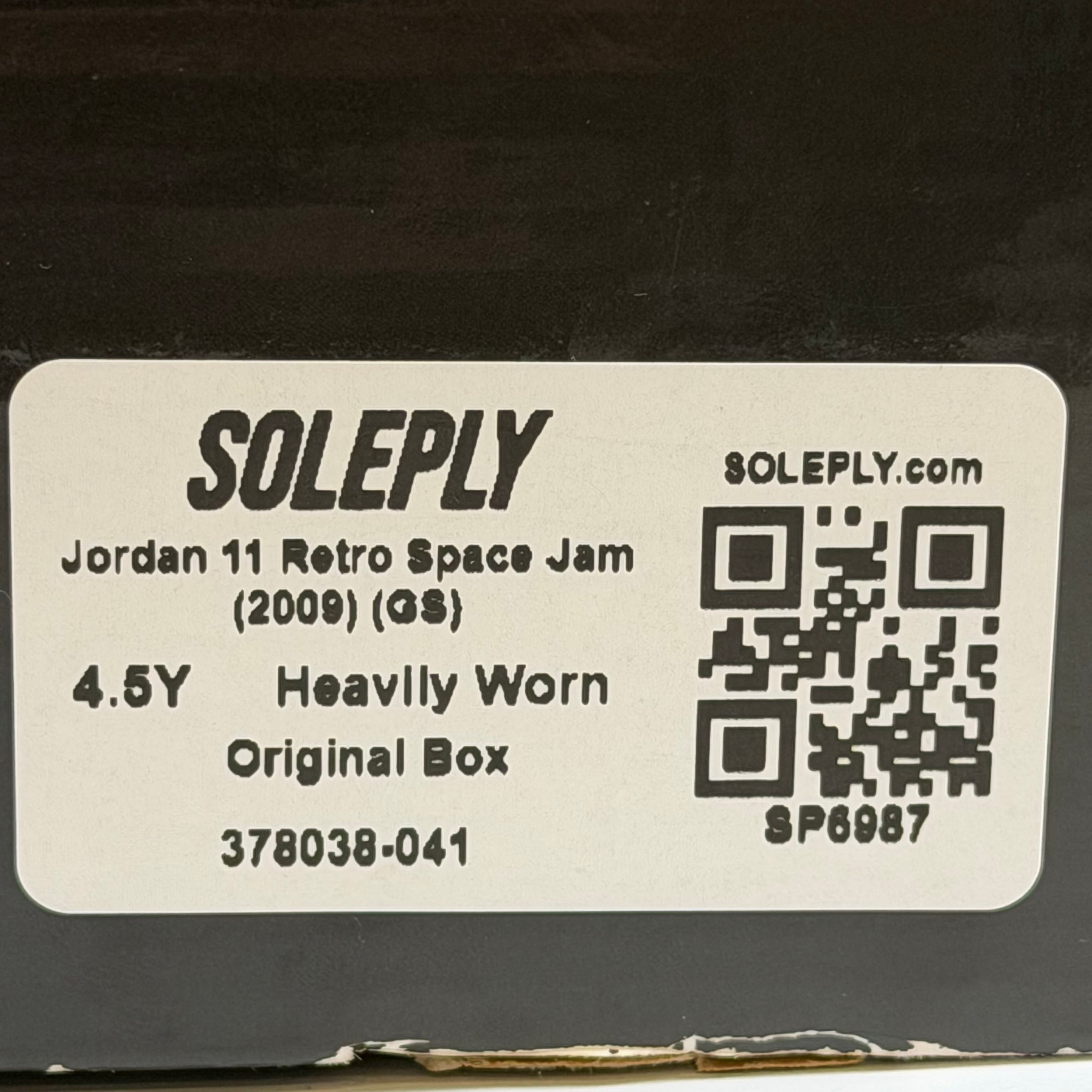 SP6987 Jordan 11 Retro Space Jam (2009) (GS)